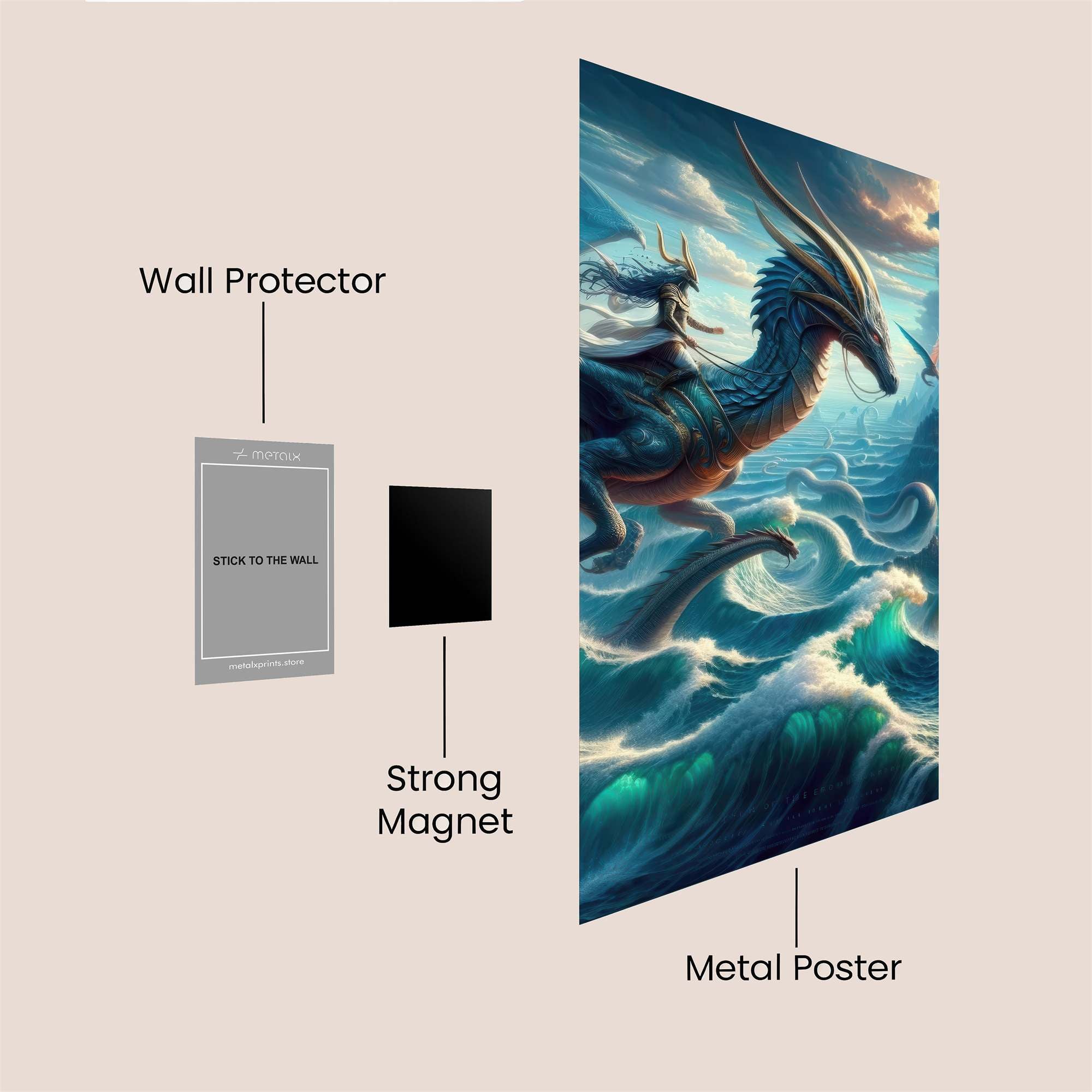 Dragon Odyssey Safe Wall Magnetic / M