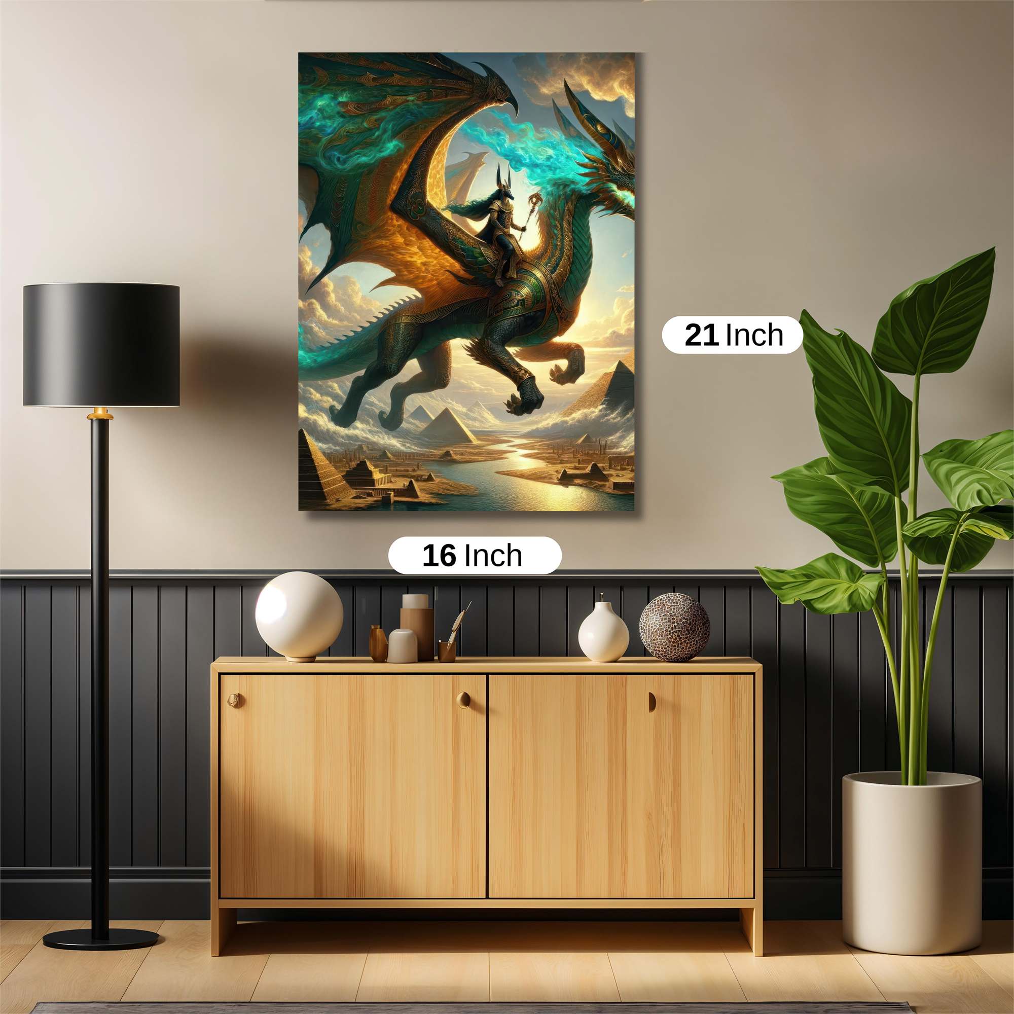 Anubis Ascending Safe Wall Magnetic / M