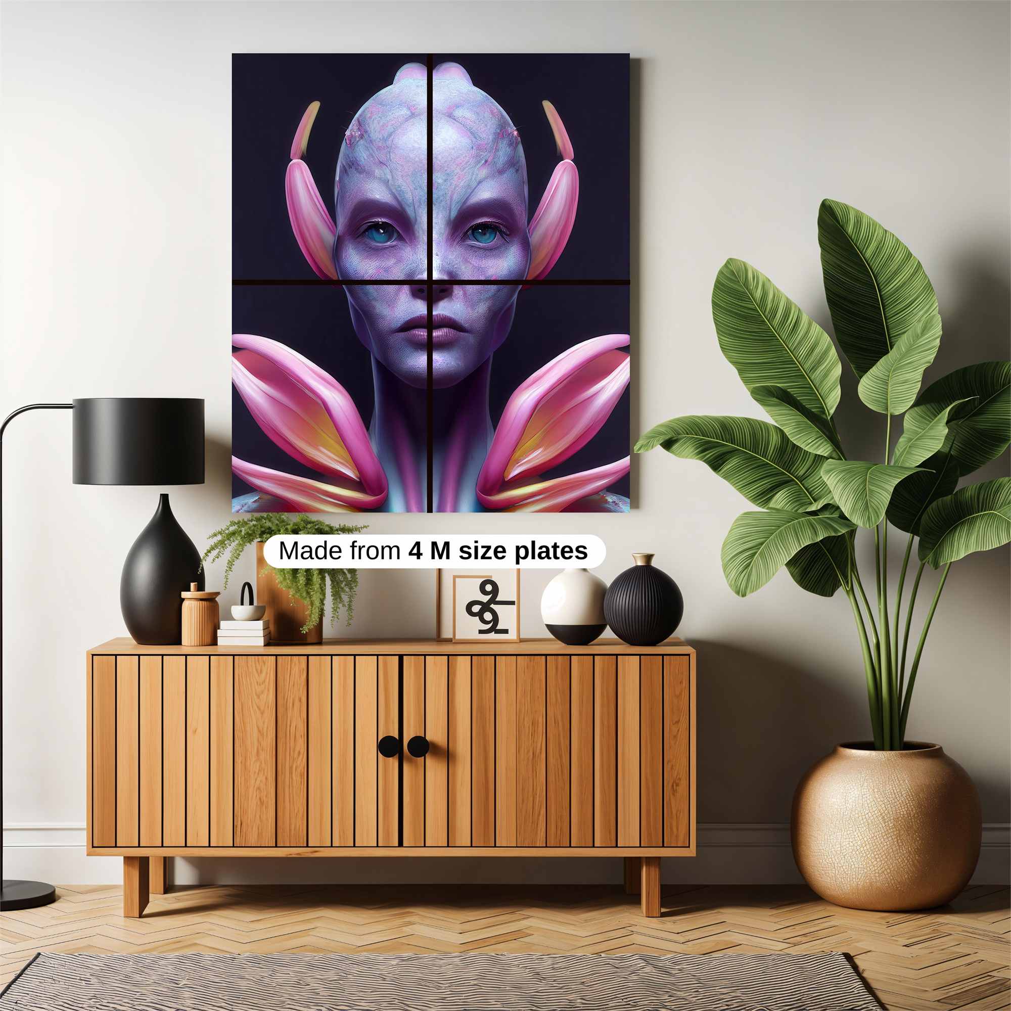 Alien Serenity Safe Wall Magnetic / M
