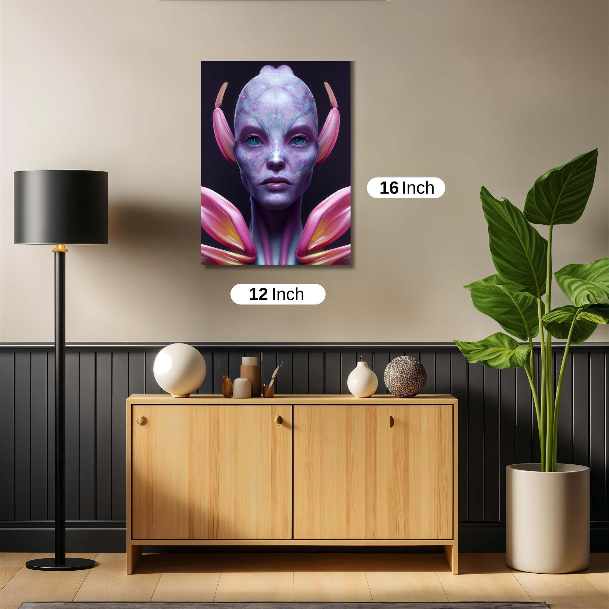 Alien Serenity Safe Wall Magnetic / M