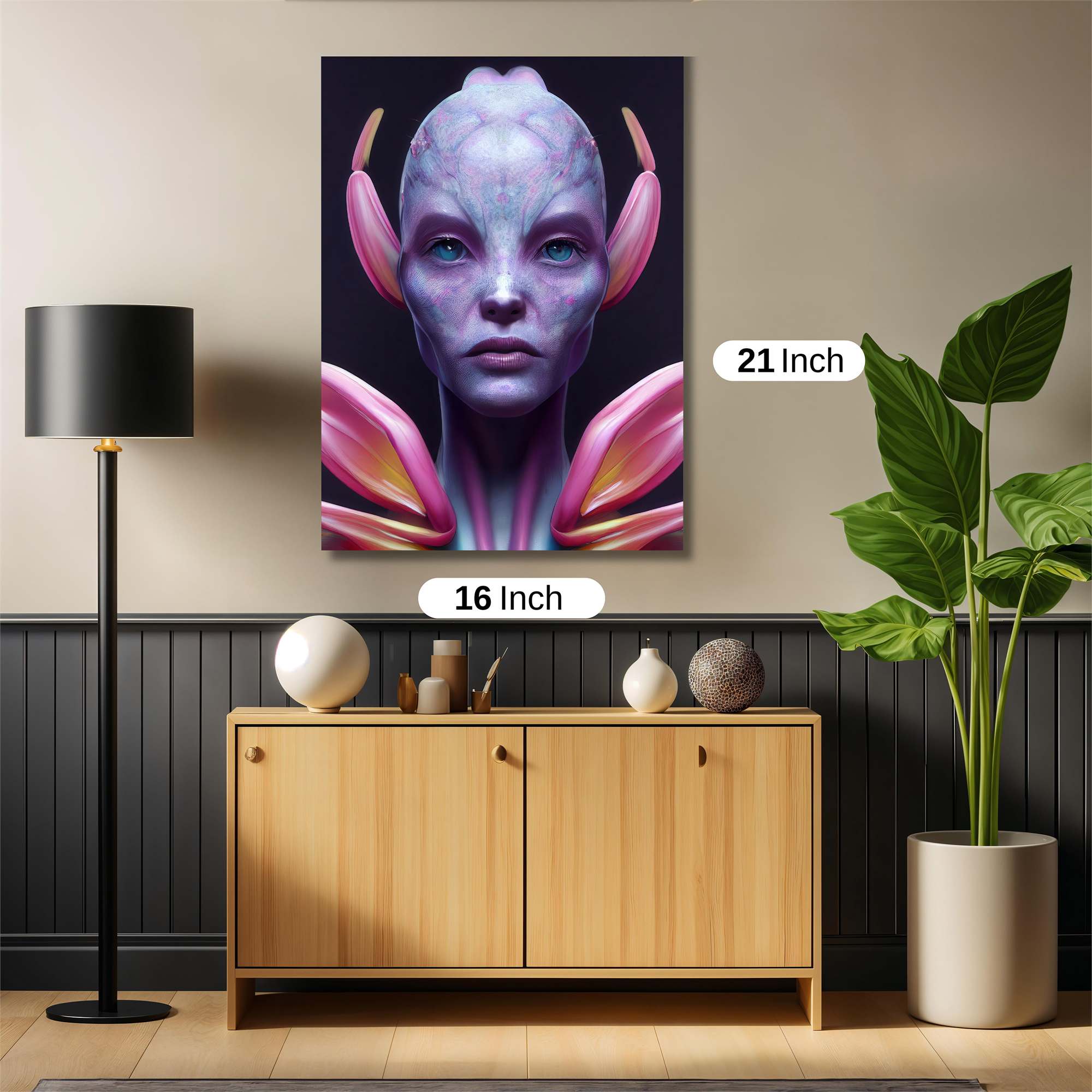 Alien Serenity Safe Wall Magnetic / M