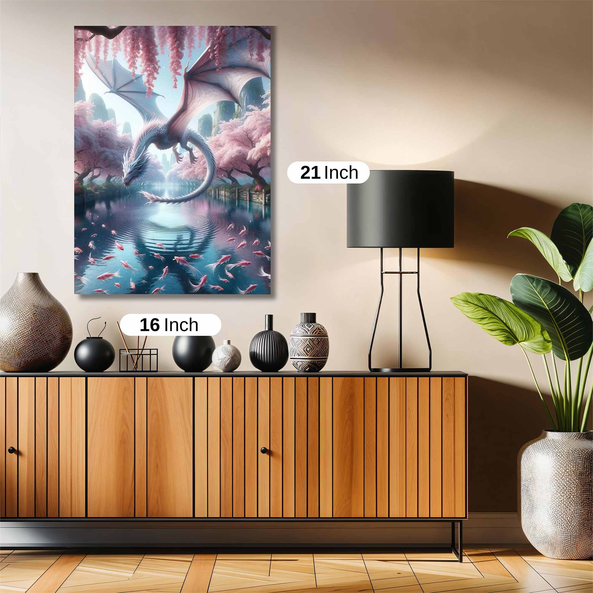 Dragon Serenity Safe Wall Magnetic / M