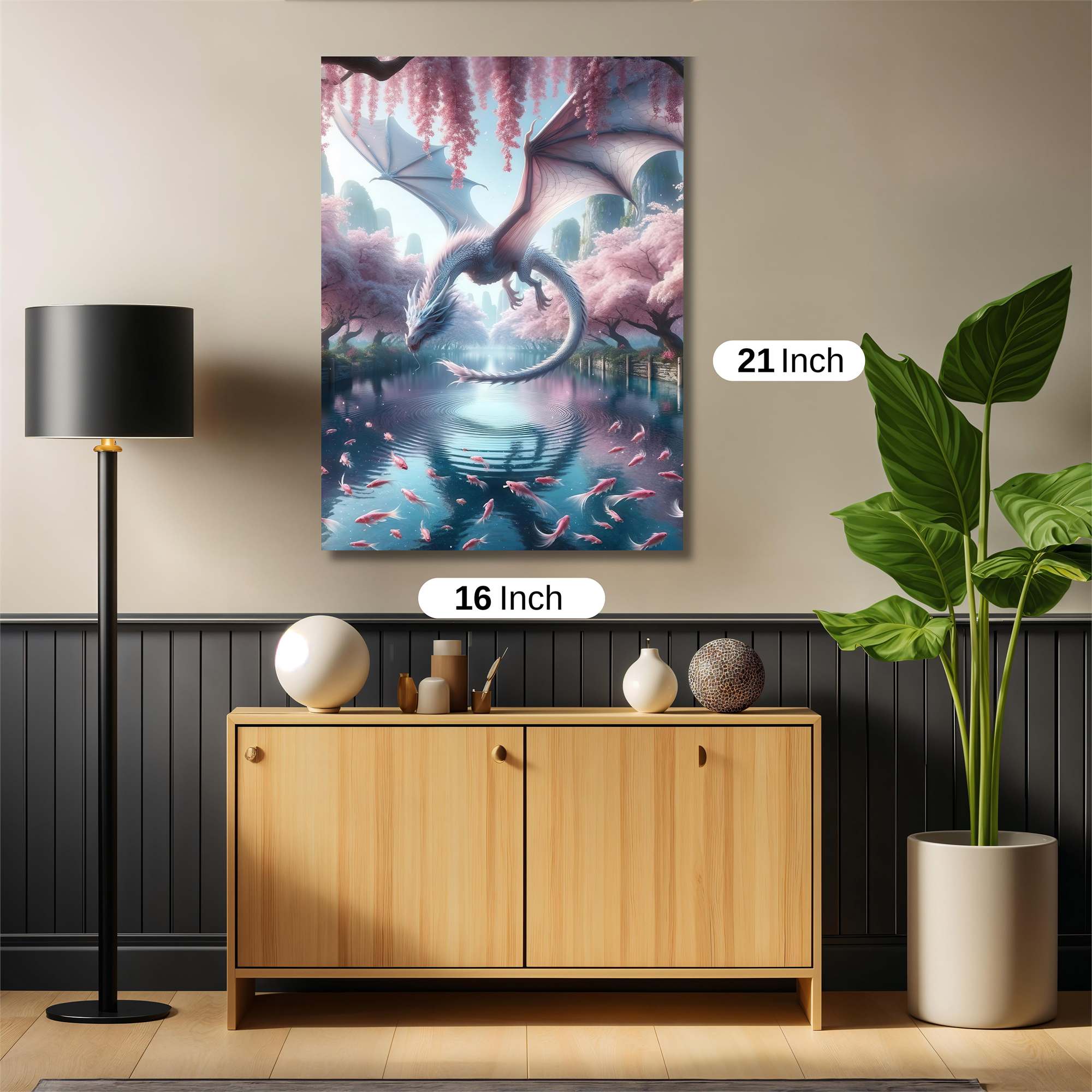 Dragon Serenity Safe Wall Magnetic / M