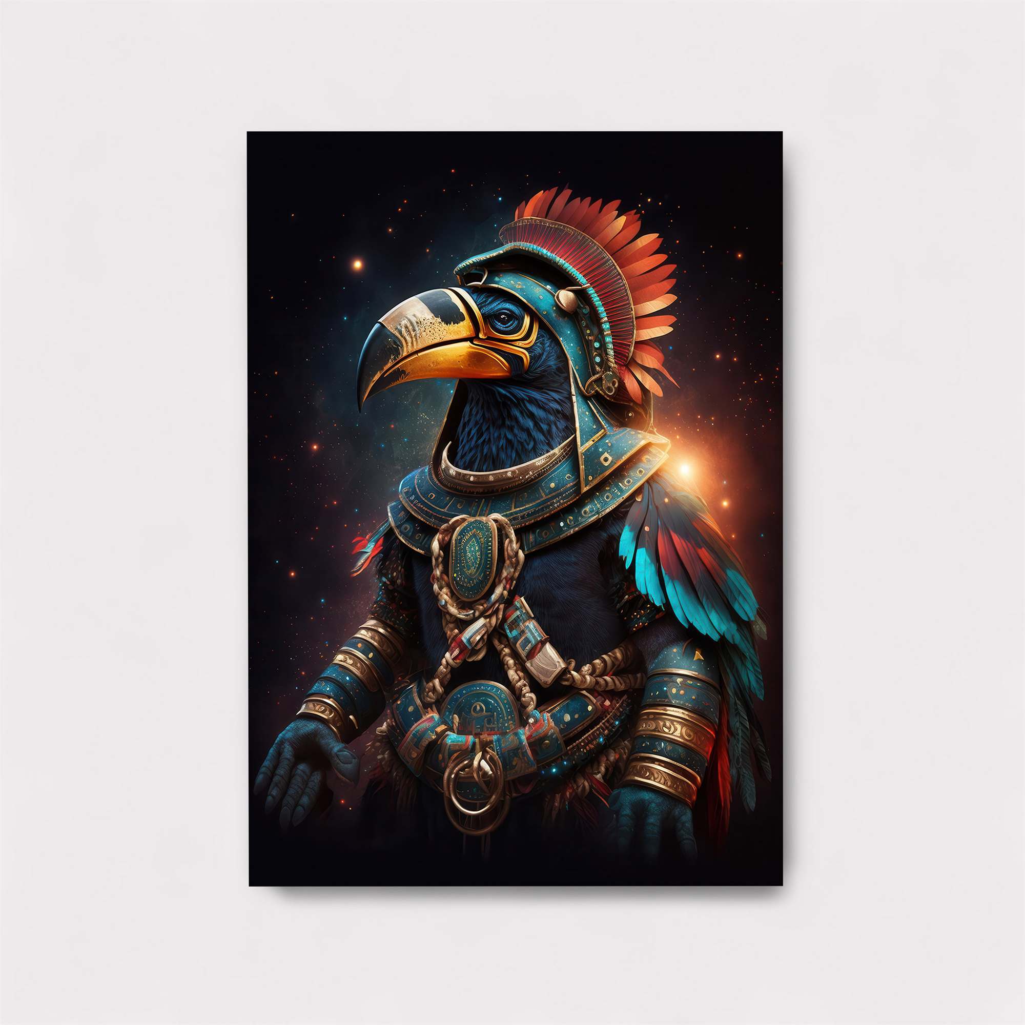 Toucan Warrior Safe Wall Magnetic / M