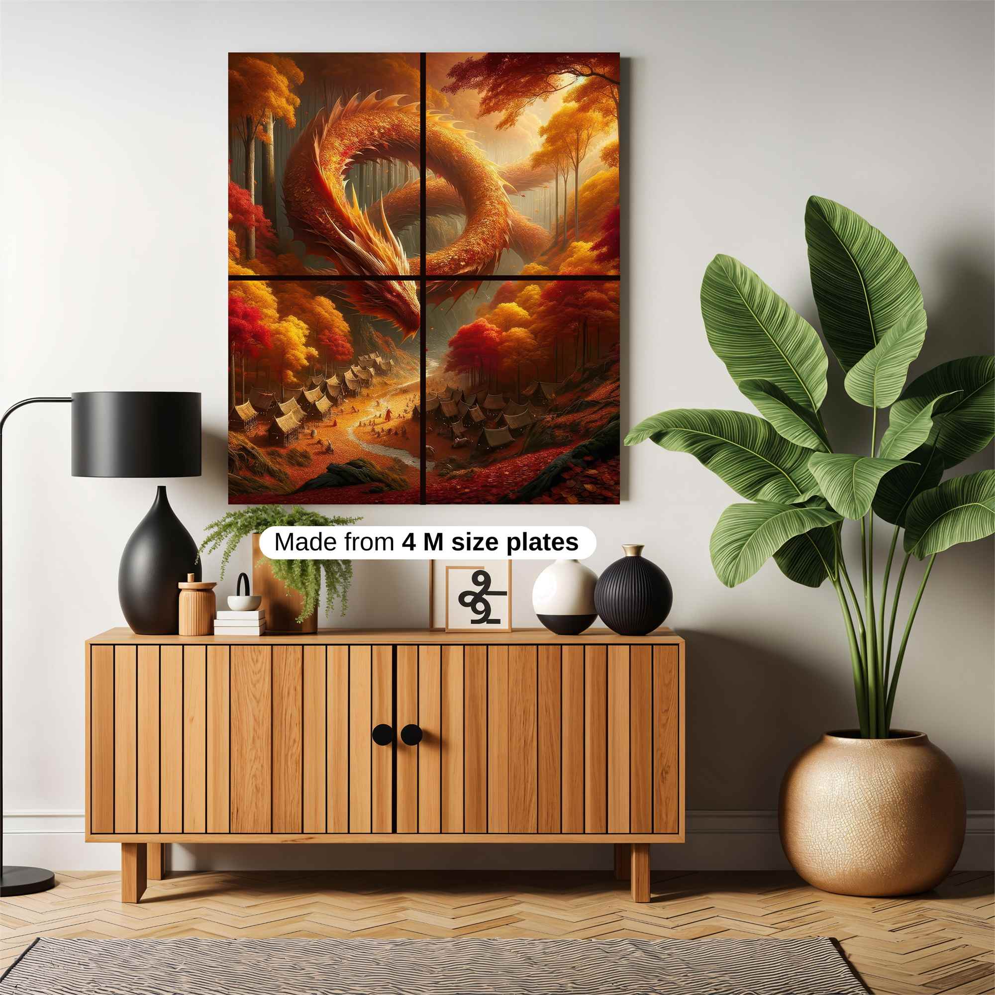 Dragon Serenity Safe Wall Magnetic / M