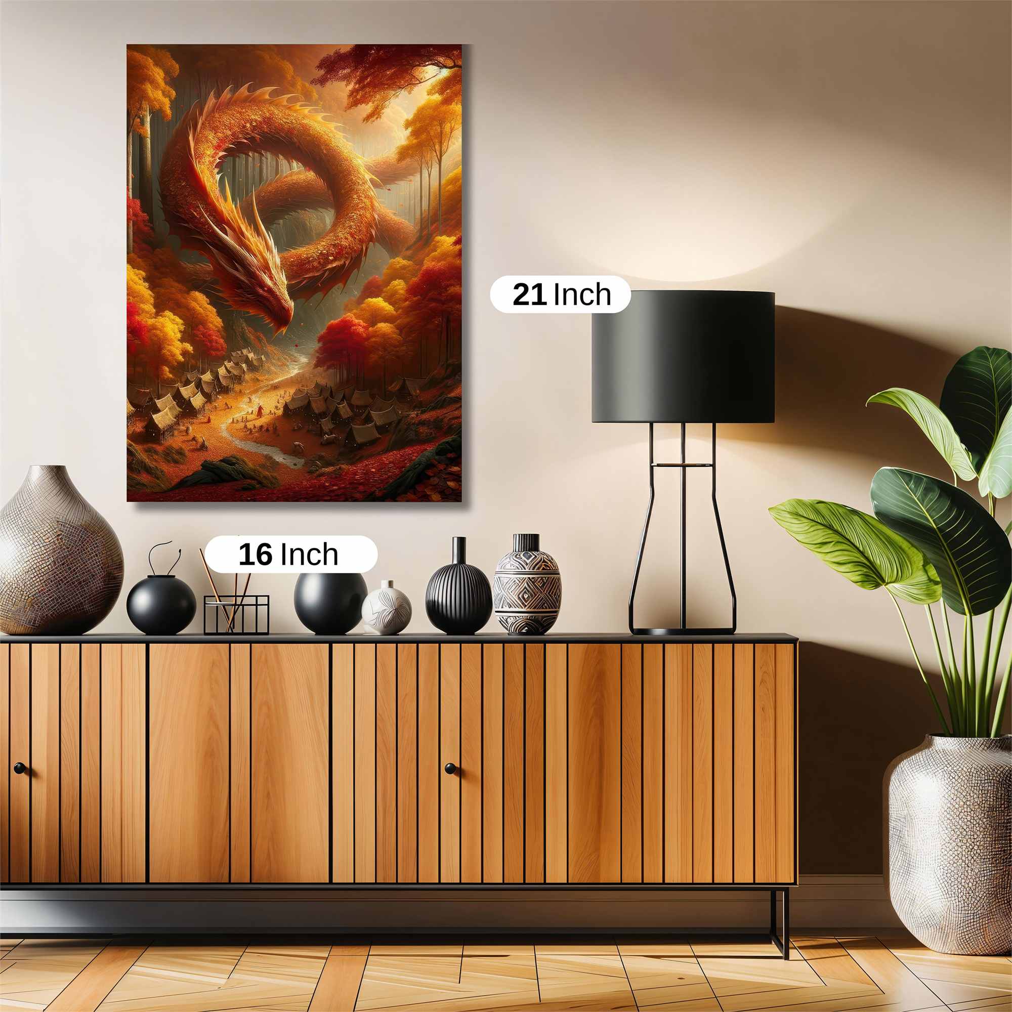 Dragon Serenity Safe Wall Magnetic / M