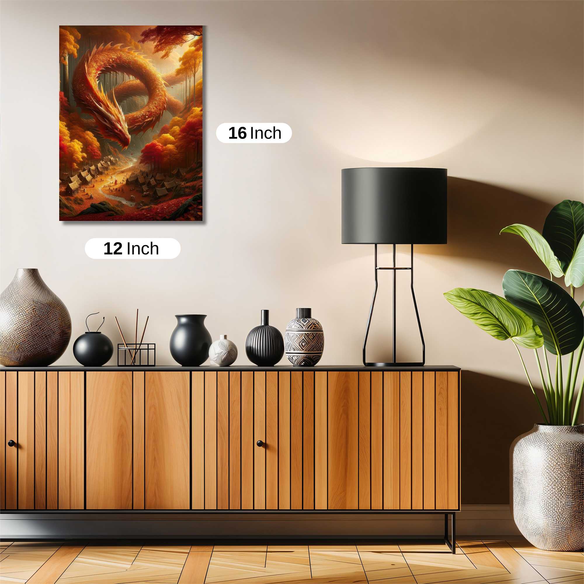 Dragon Serenity Safe Wall Magnetic / M