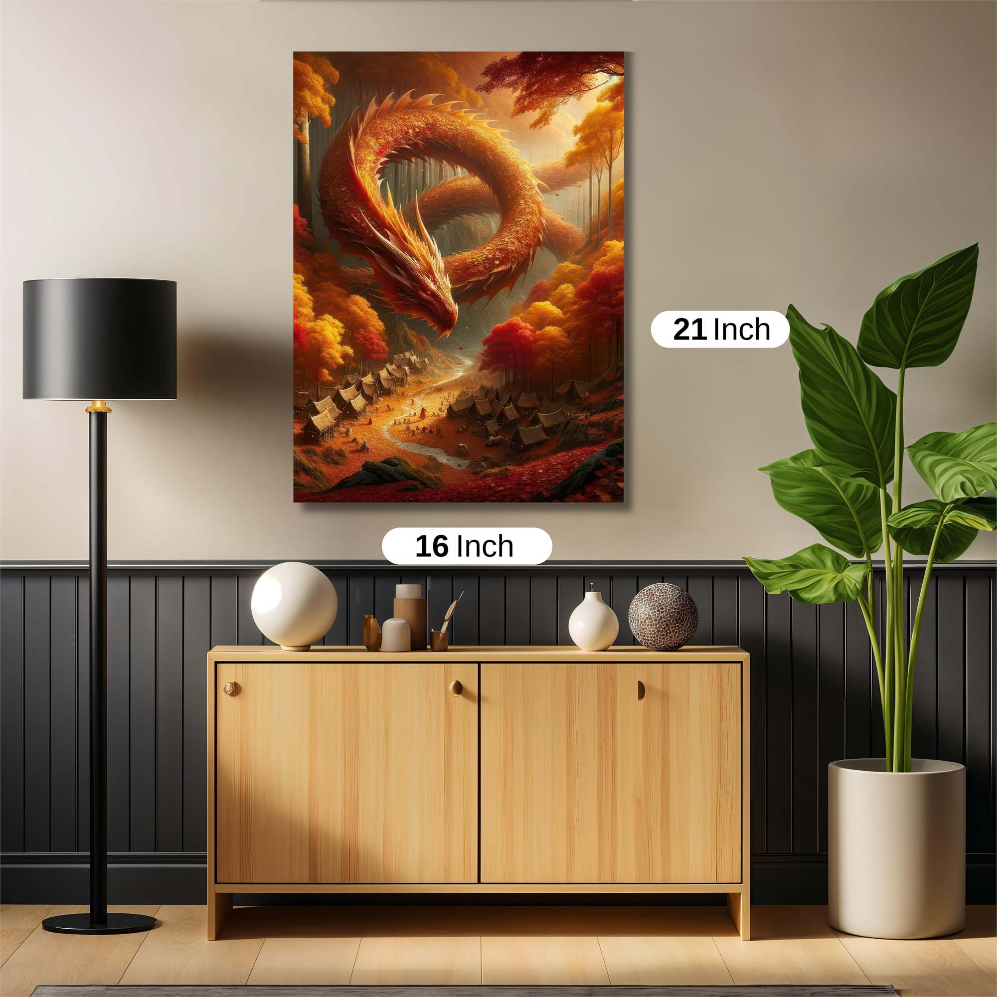 Dragon Serenity Safe Wall Magnetic / M