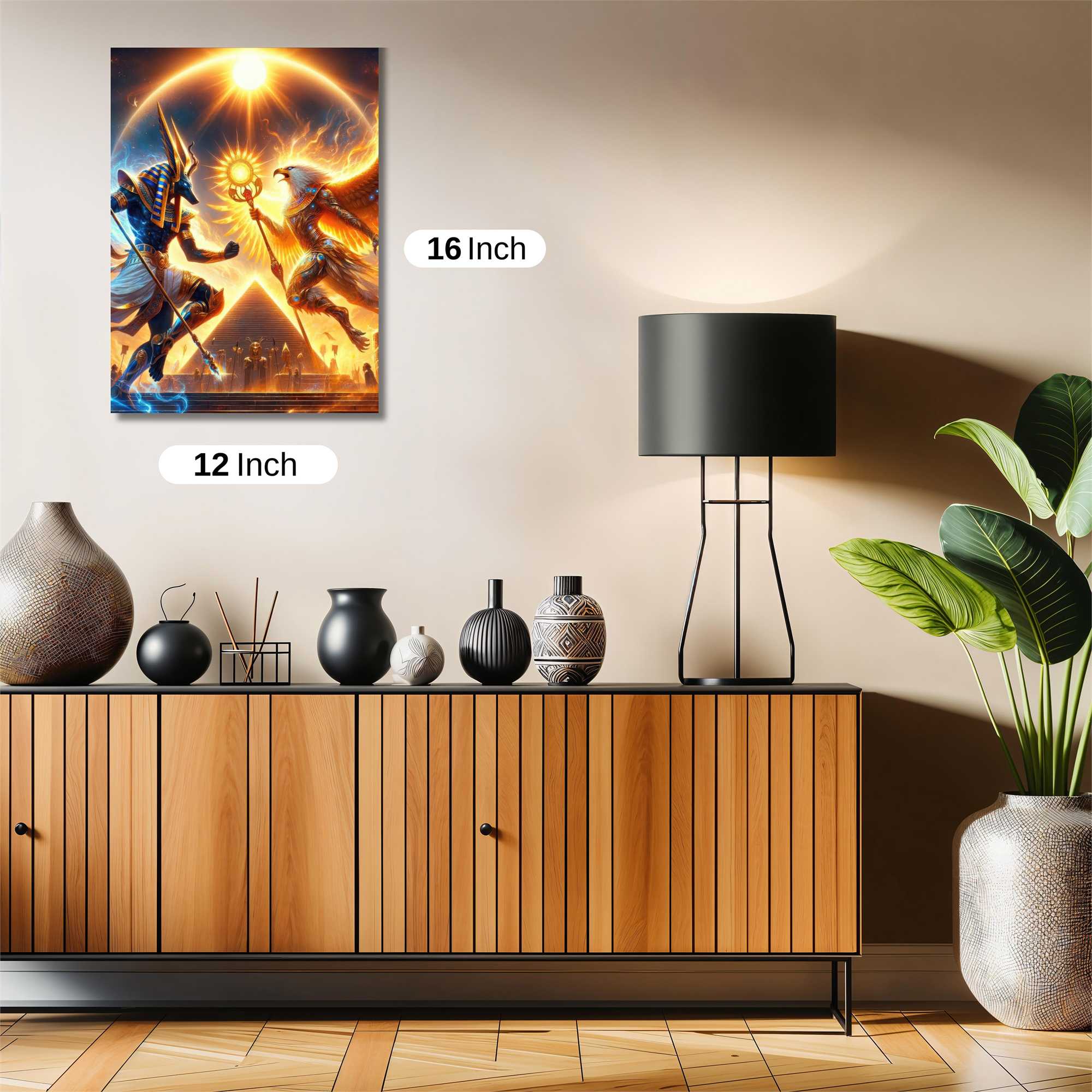 Anubis Ascends Safe Wall Magnetic / M