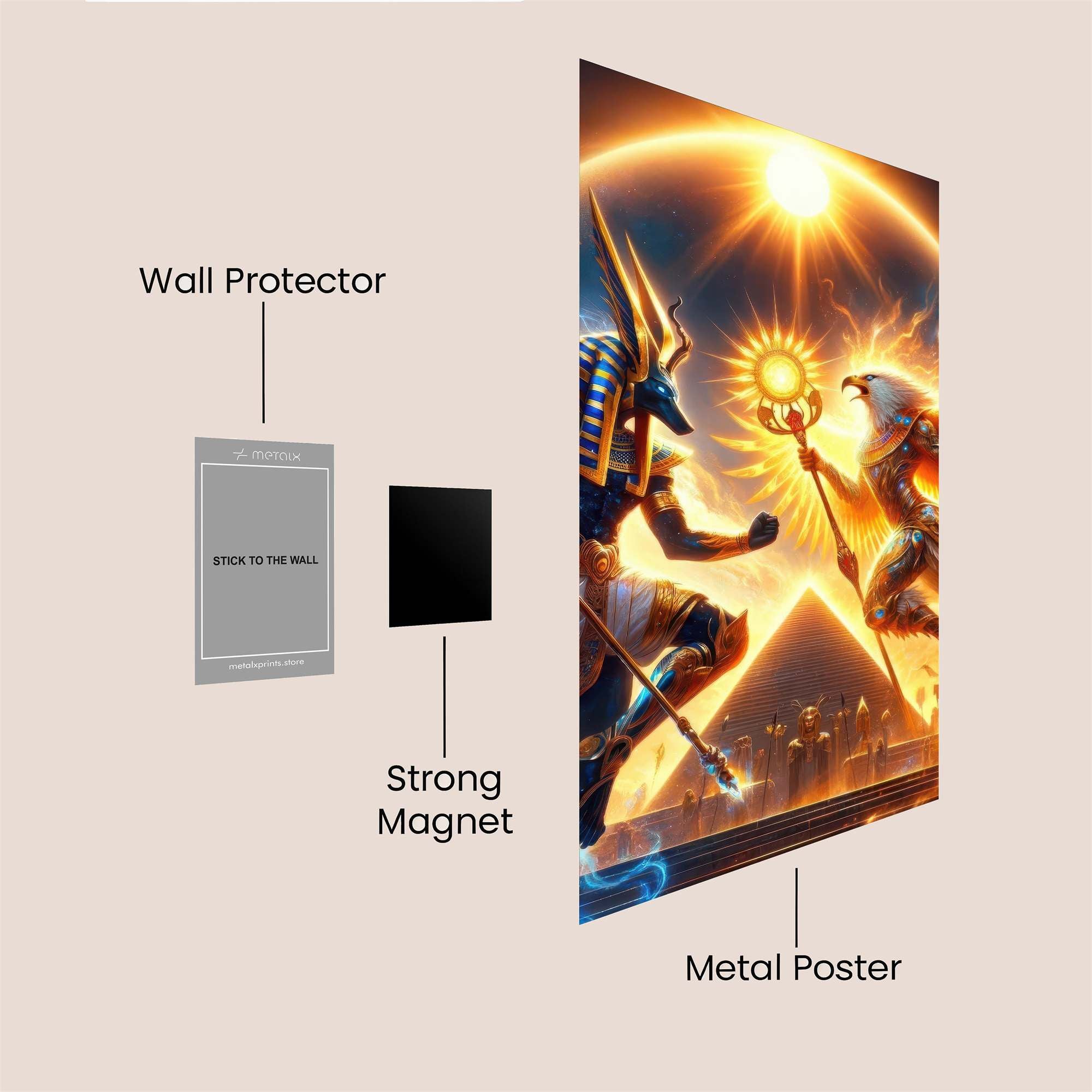 Anubis Ascends Safe Wall Magnetic / M