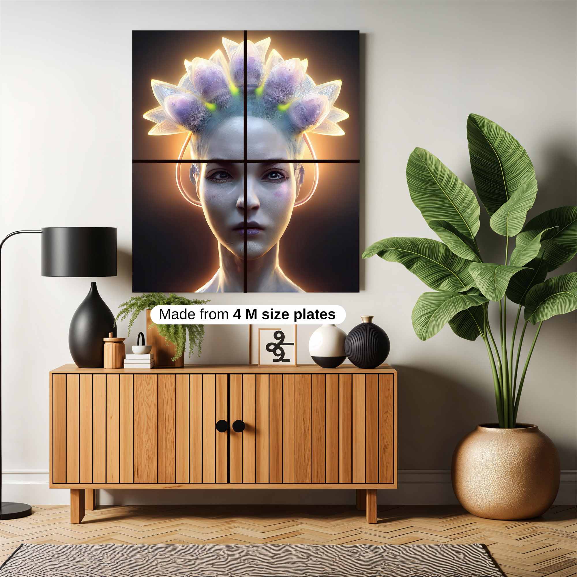 Lotus Serenity Safe Wall Magnetic / M