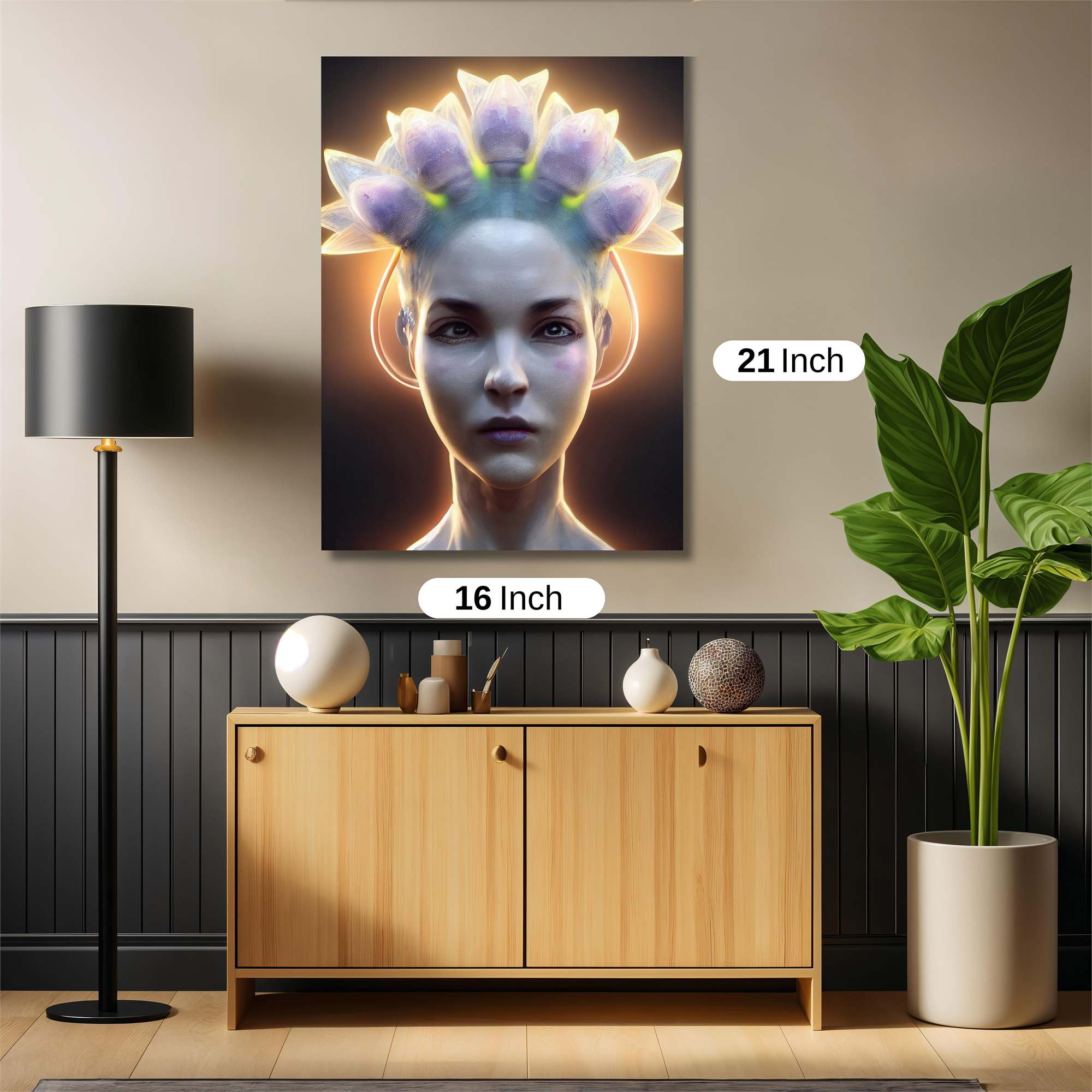 Lotus Serenity Safe Wall Magnetic / M