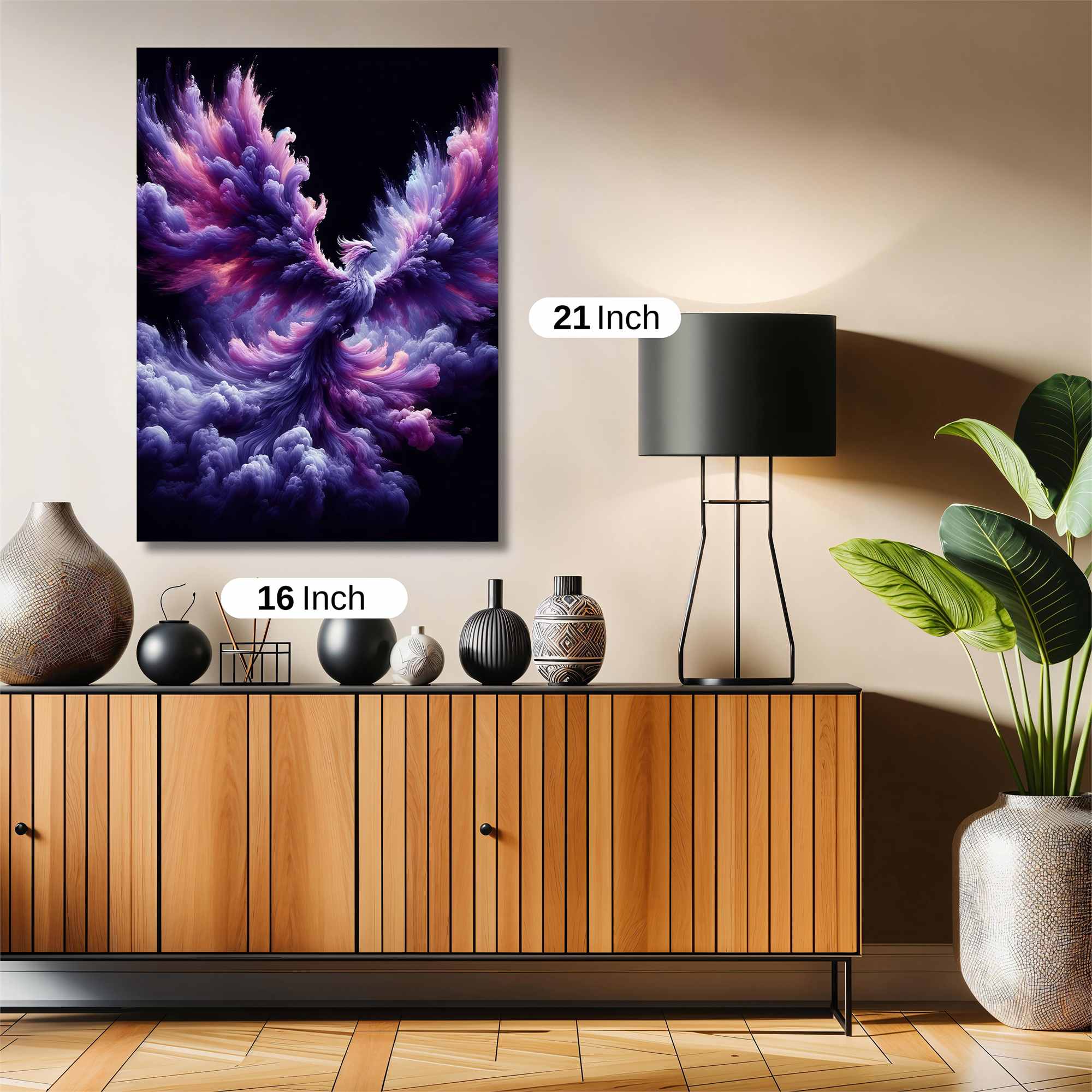 Phoenix Rebirth Safe Wall Magnetic / M