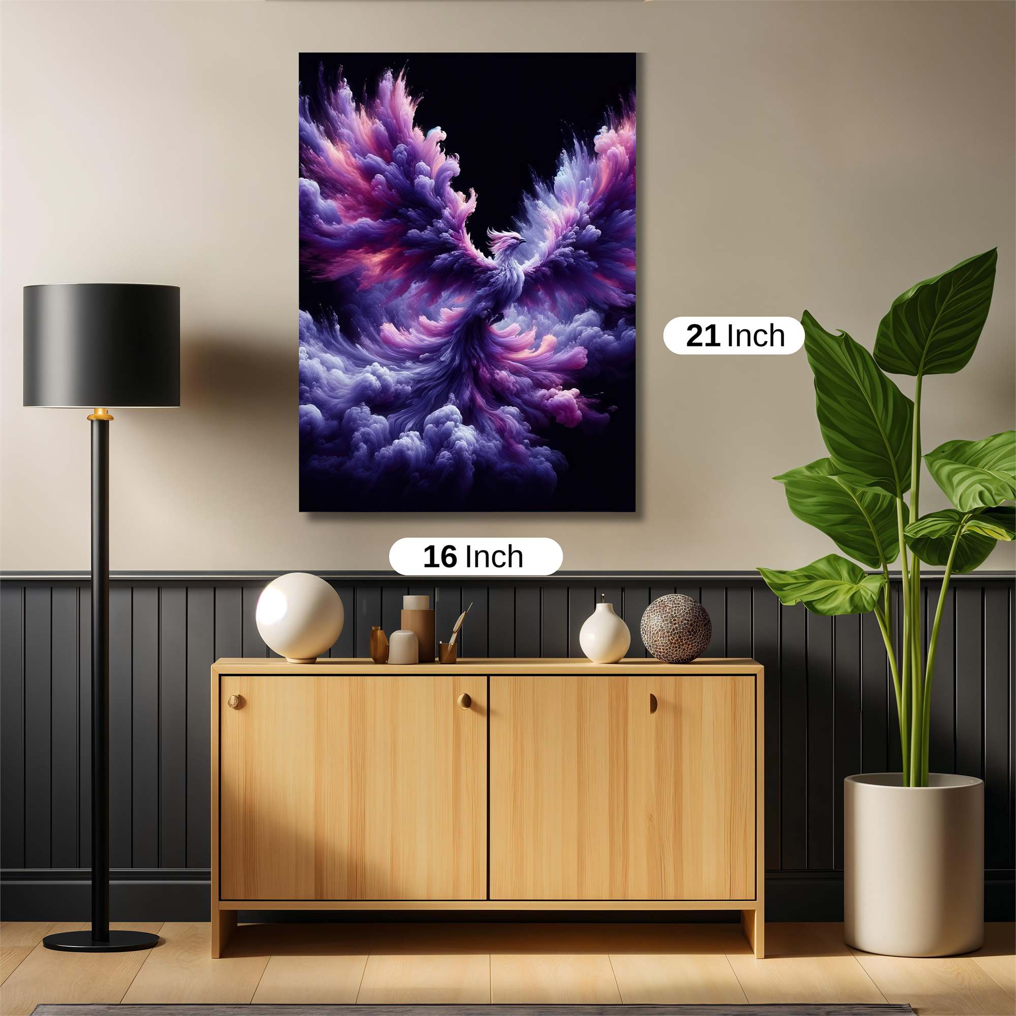 Phoenix Rebirth Safe Wall Magnetic / M