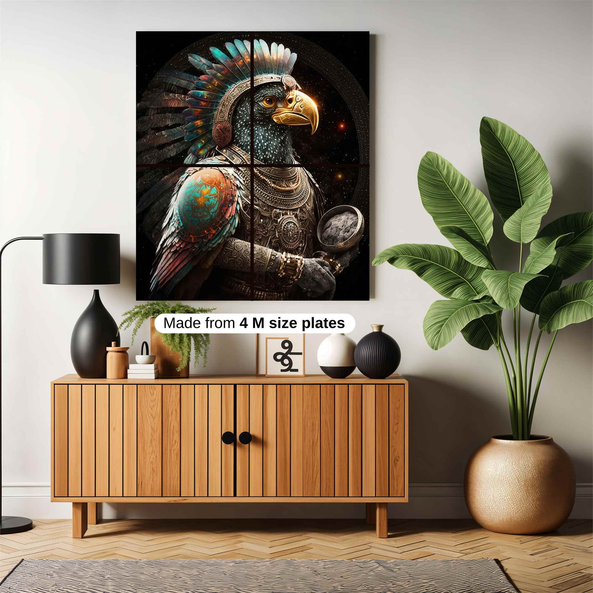 Aztec Majesty Safe Wall Magnetic / M