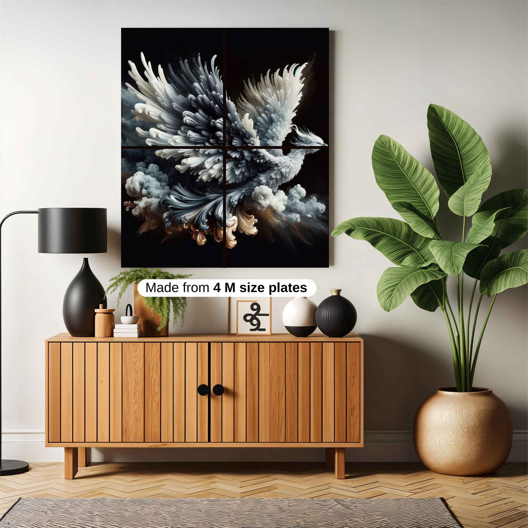 Phoenix Rebirth Safe Wall Magnetic / M
