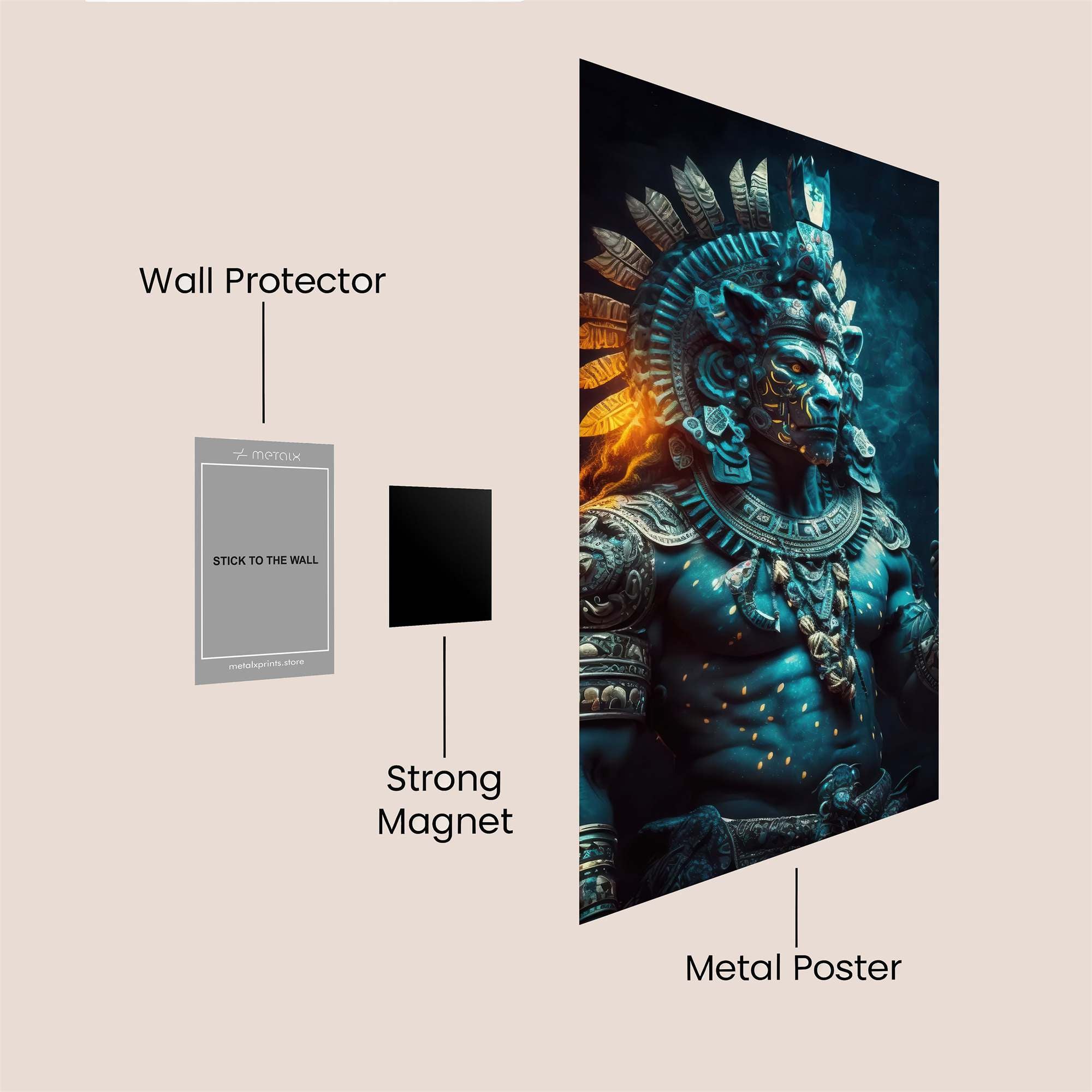 Jaguar Mystic Safe Wall Magnetic / M
