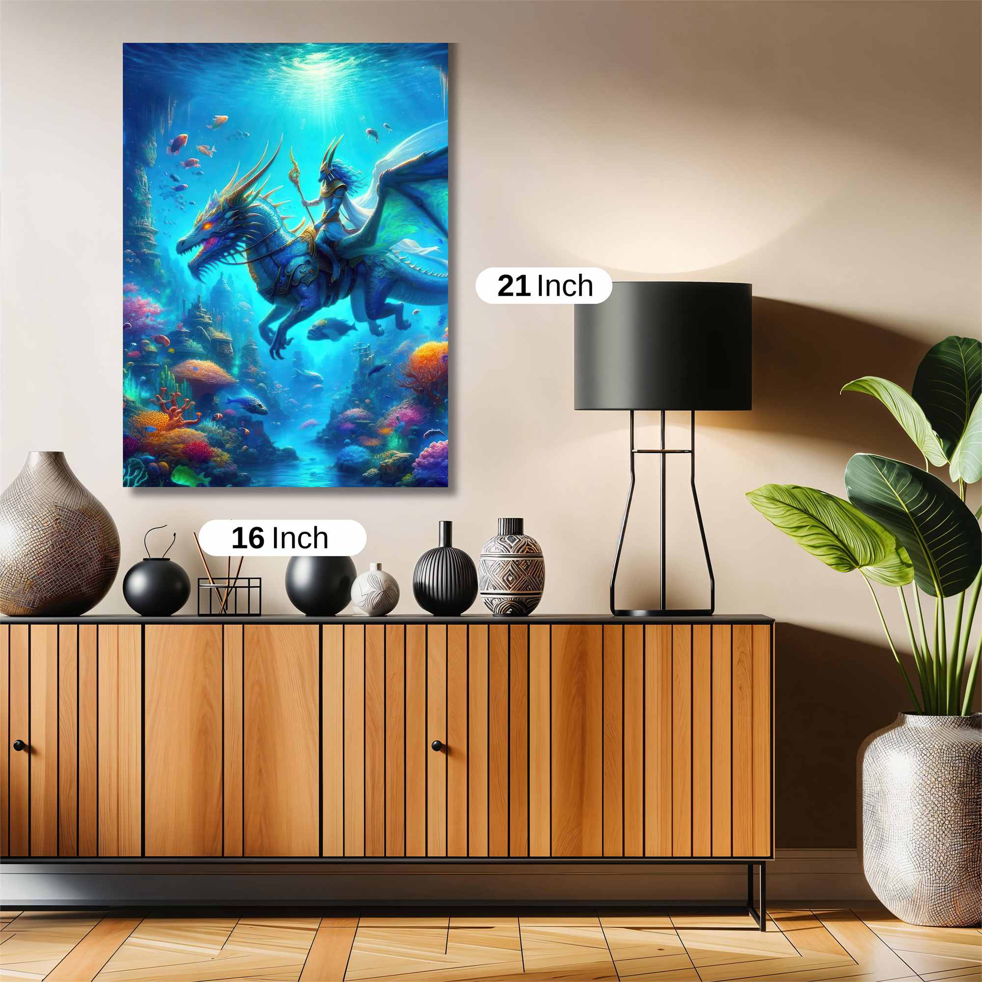 Dragon Serenity Safe Wall Magnetic / M