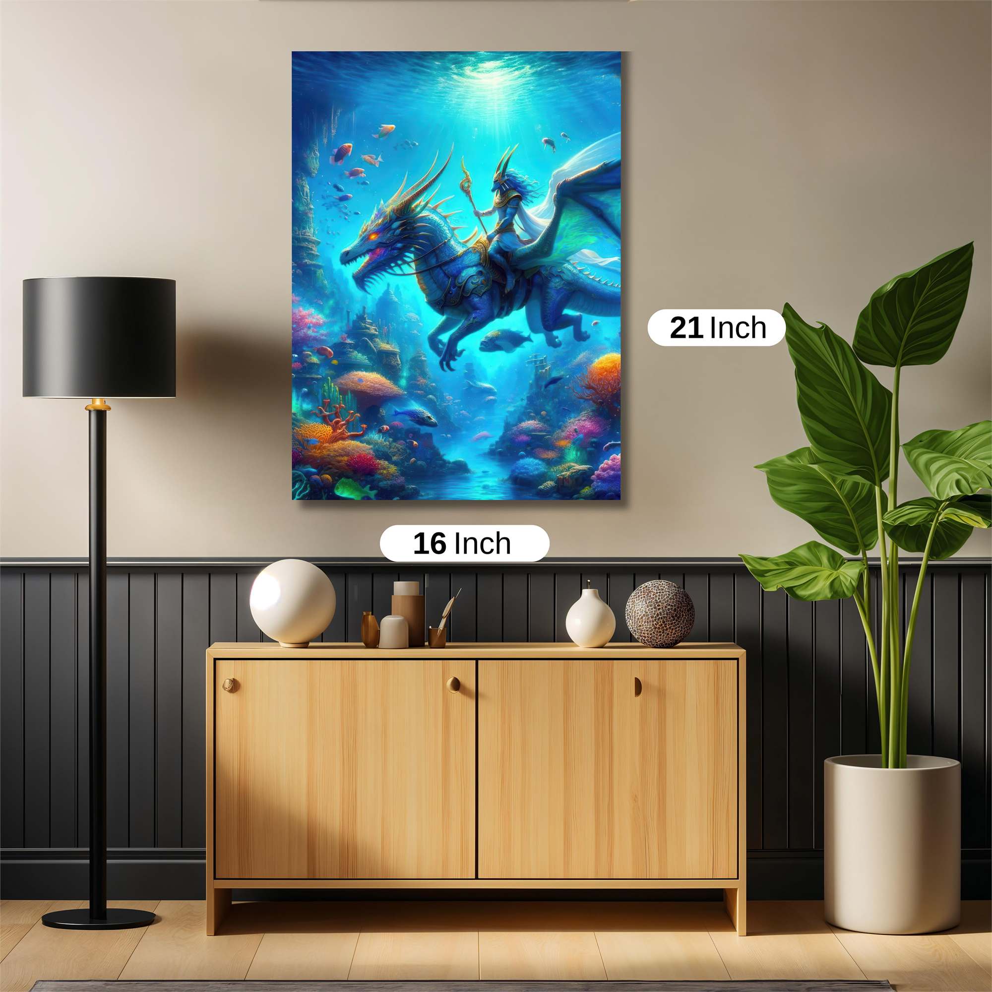 Dragon Serenity Safe Wall Magnetic / M