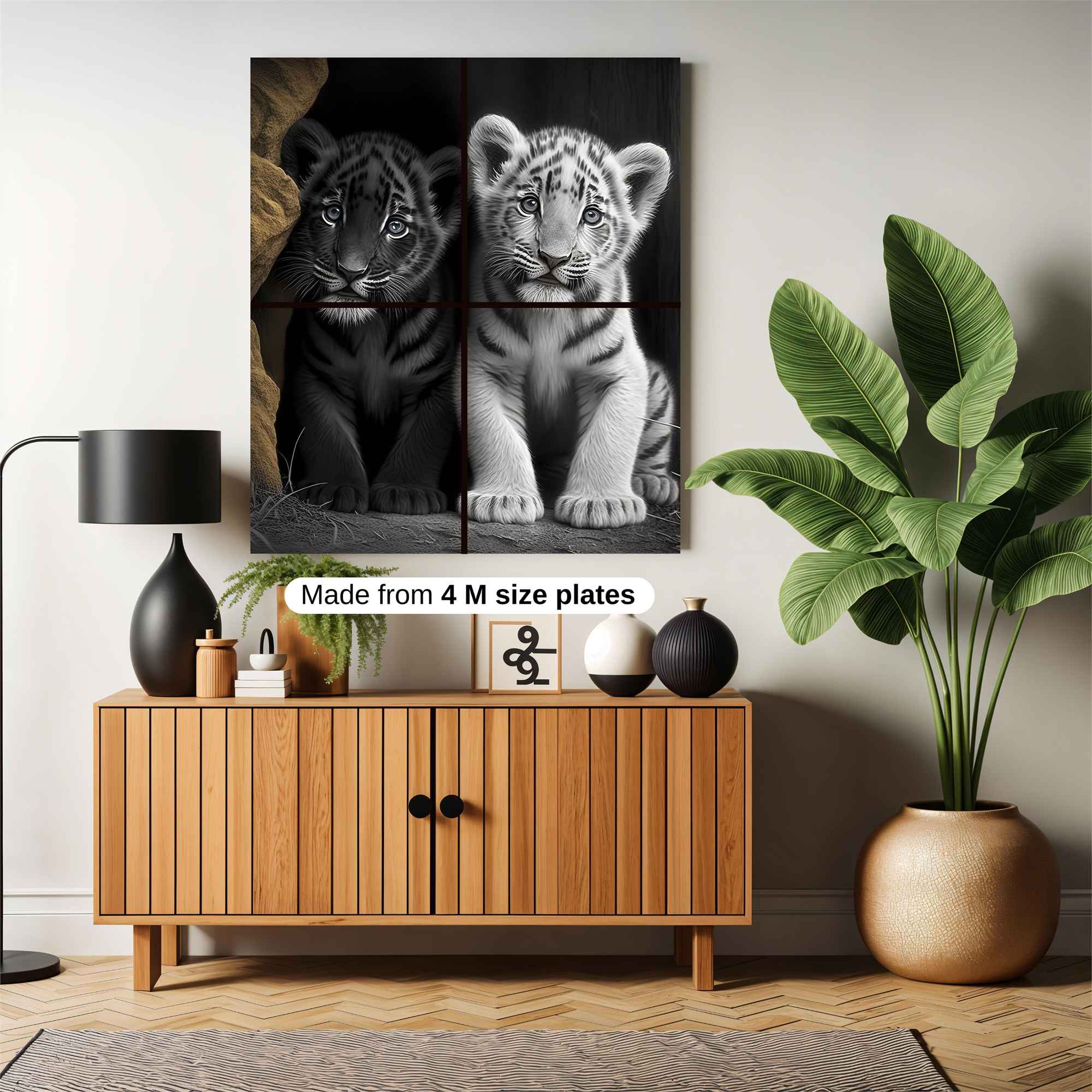 Tiger Serenity Safe Wall Magnetic / M