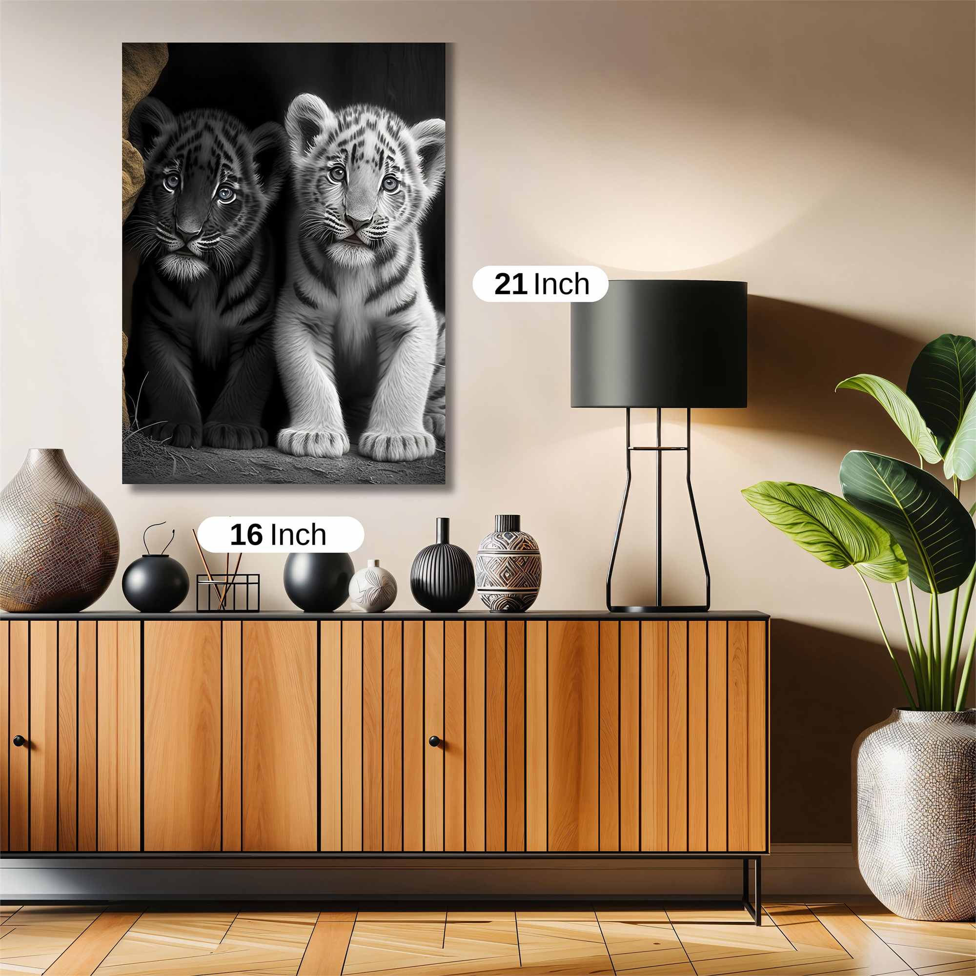 Tiger Serenity Safe Wall Magnetic / M
