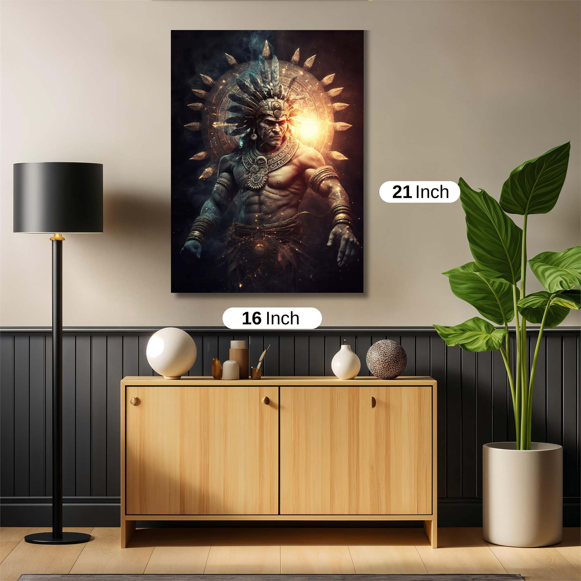 Aztec Radiance Safe Wall Magnetic / M