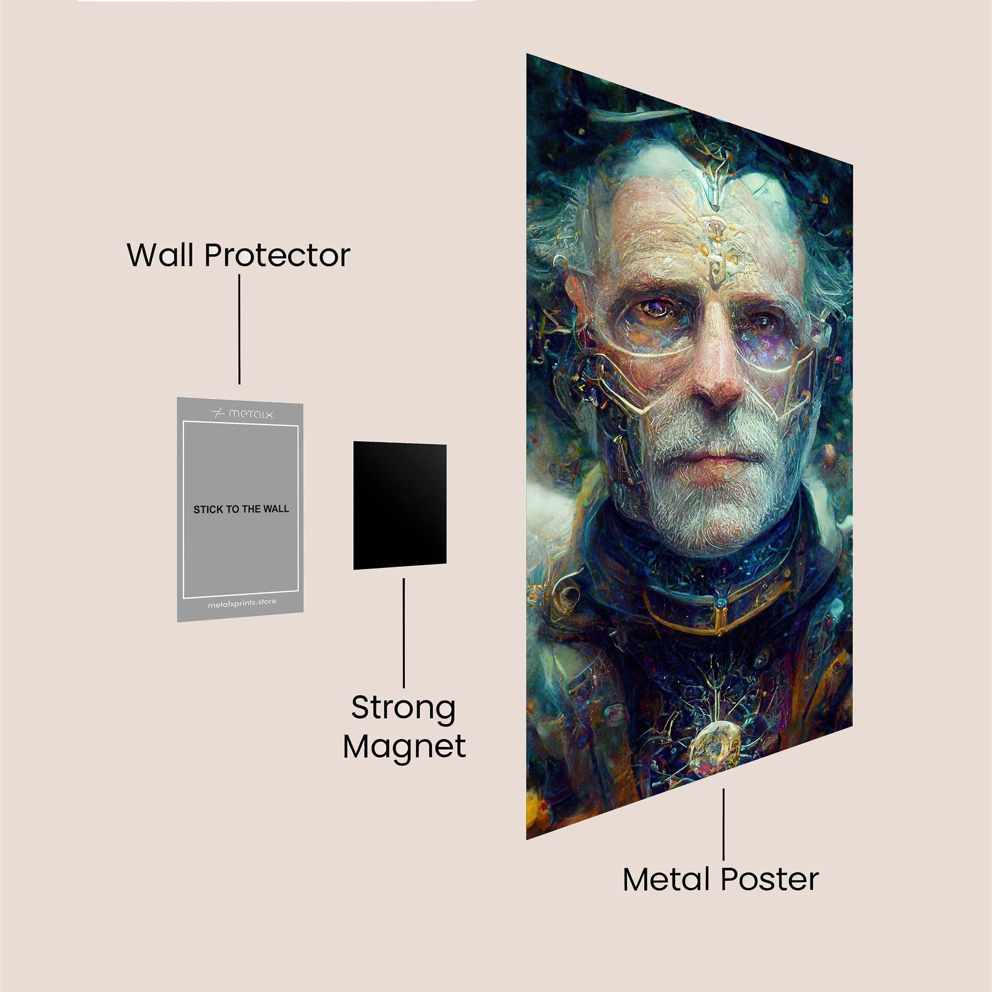 Mystic Sage Safe Wall Magnetic / M