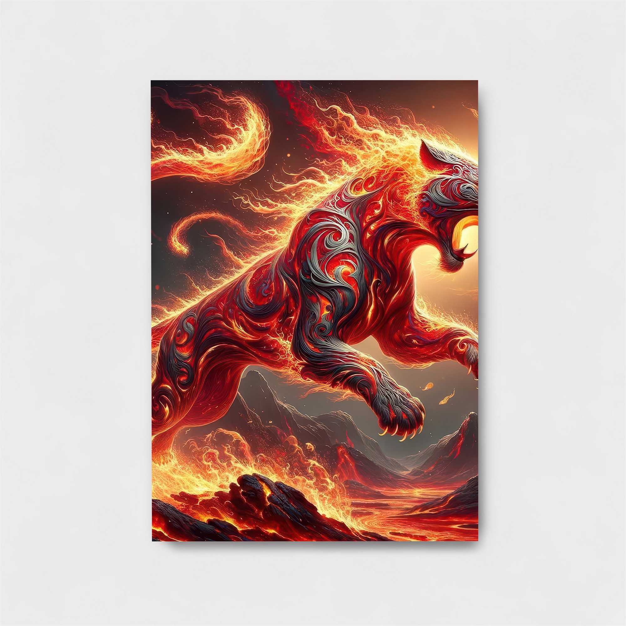 Flame Fury Safe Wall Magnetic / M