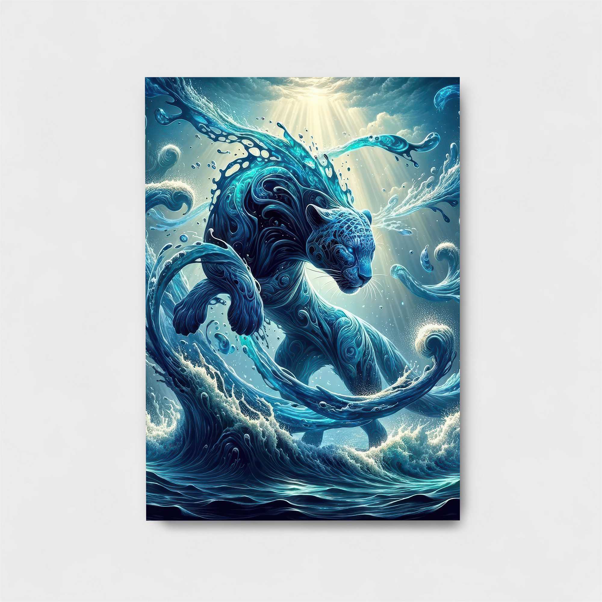 Aqua Panther Safe Wall Magnetic / M