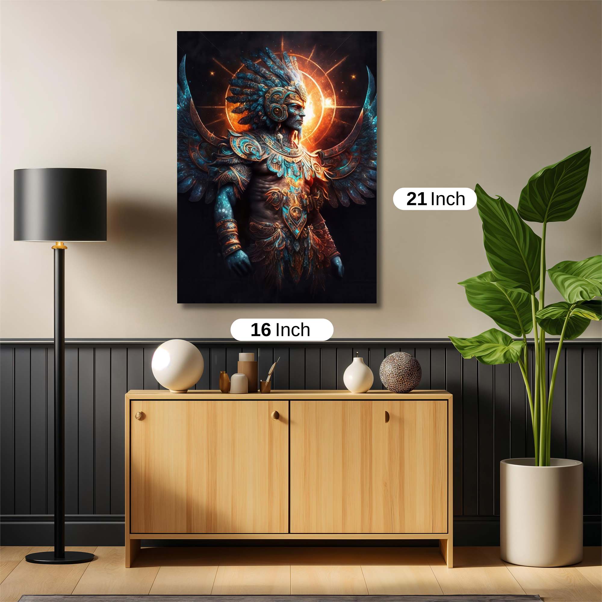 Quetzalcoatl Radiant Safe Wall Magnetic / M