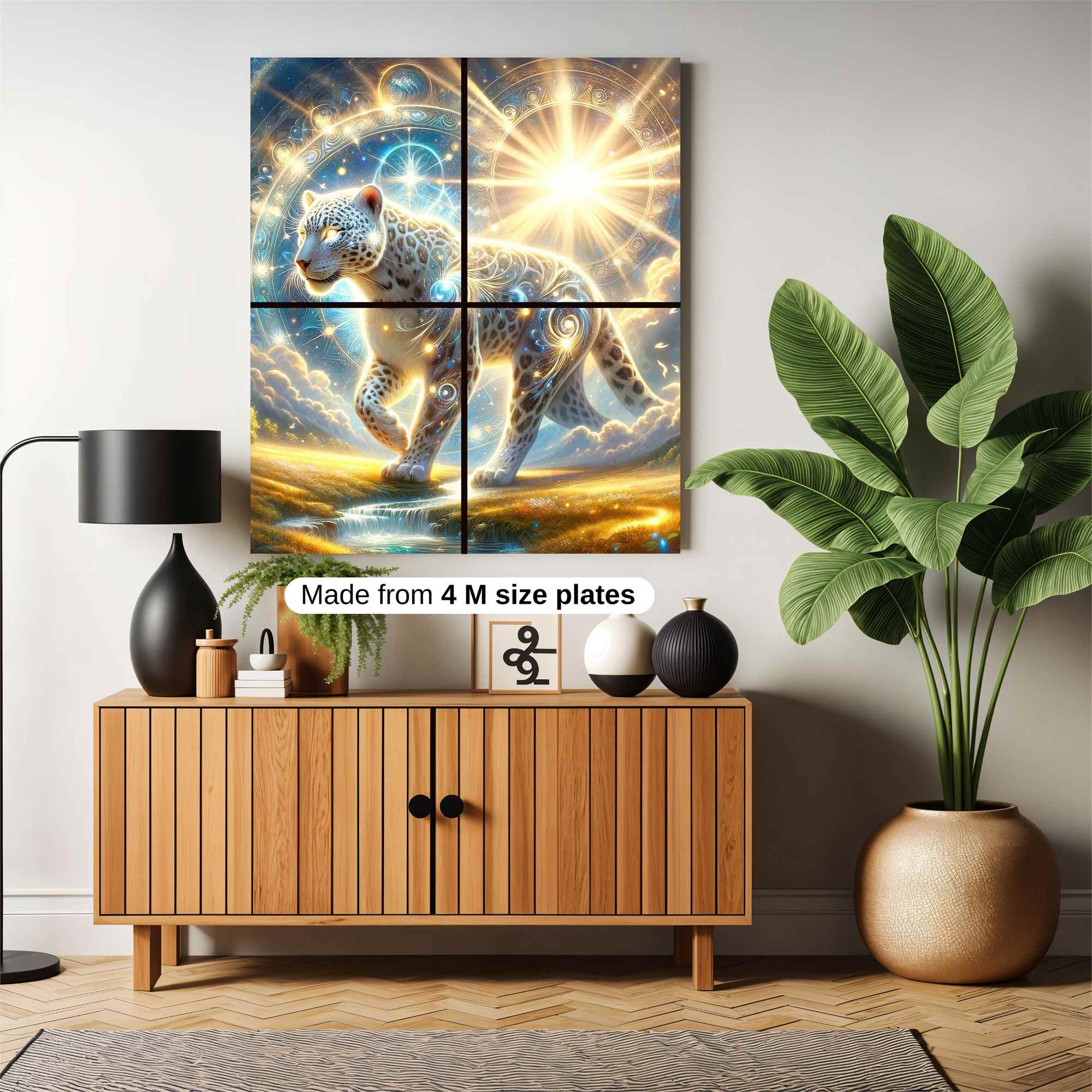 Leopard Luminosity Safe Wall Magnetic / M