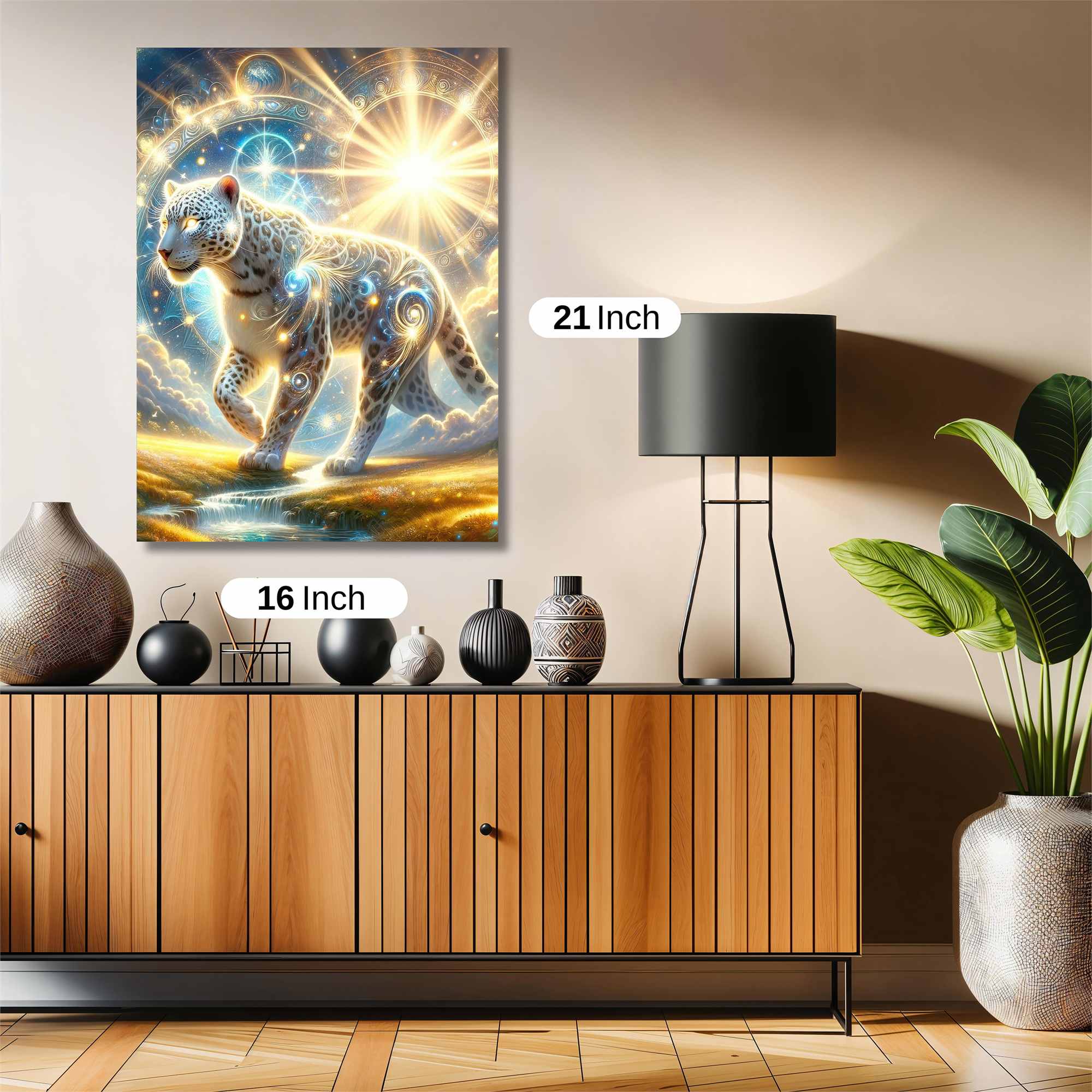 Leopard Luminosity Safe Wall Magnetic / M