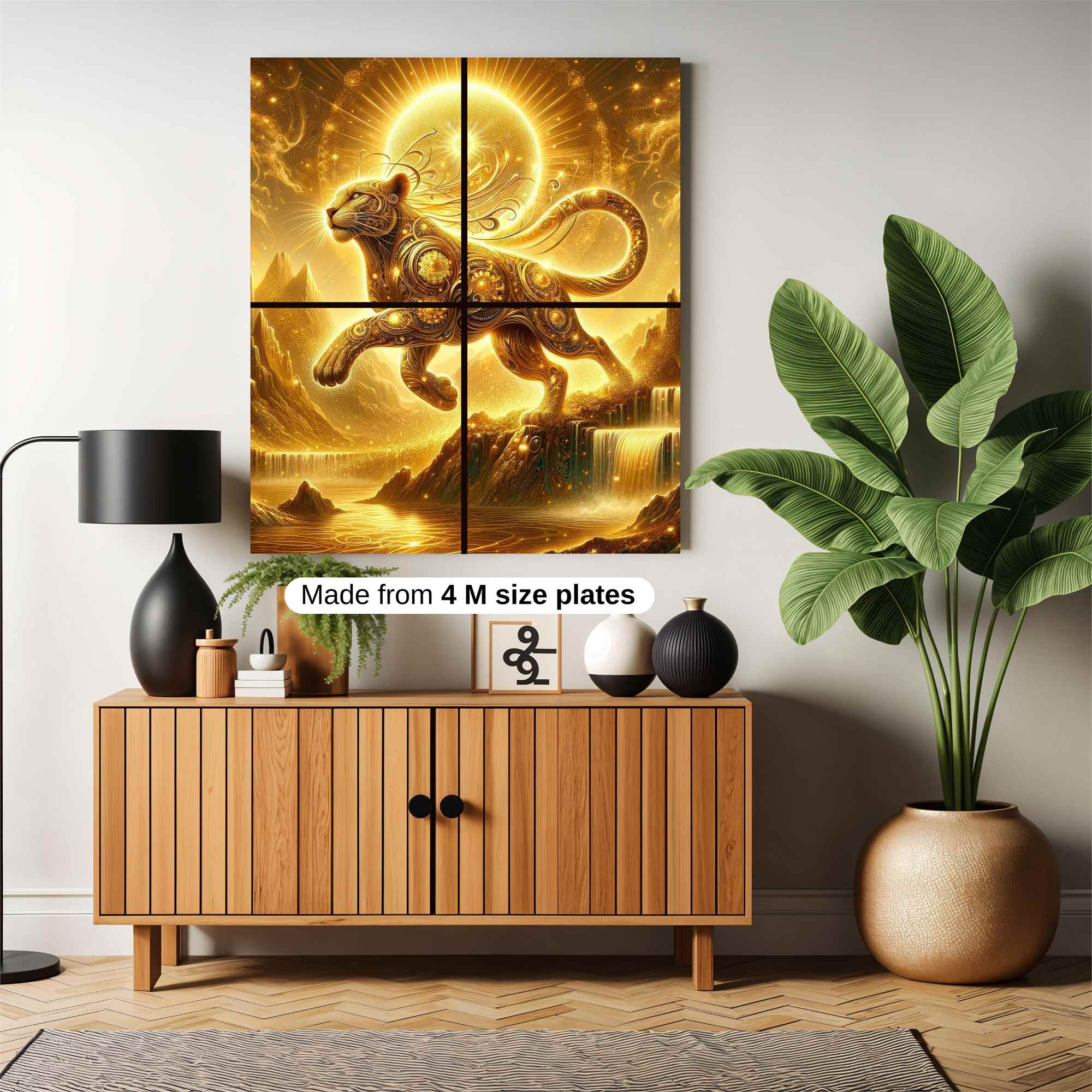 Leopard Radiance Safe Wall Magnetic / M