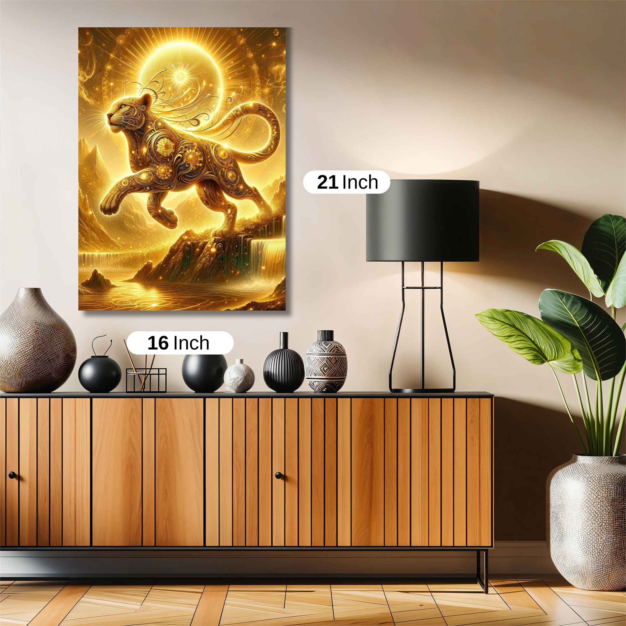 Leopard Radiance Safe Wall Magnetic / M