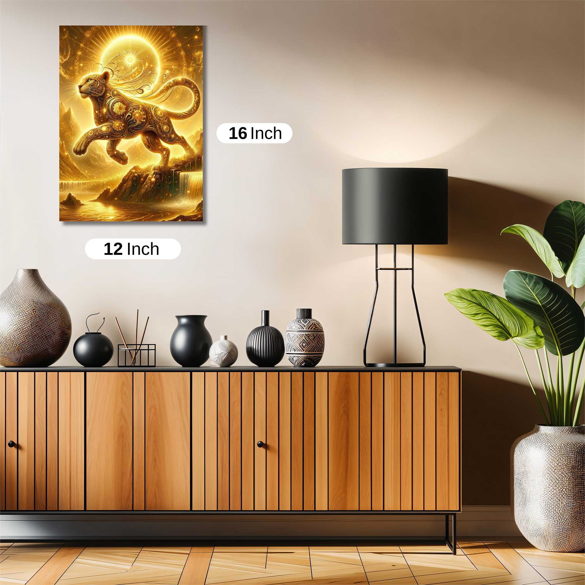 Leopard Radiance Safe Wall Magnetic / M