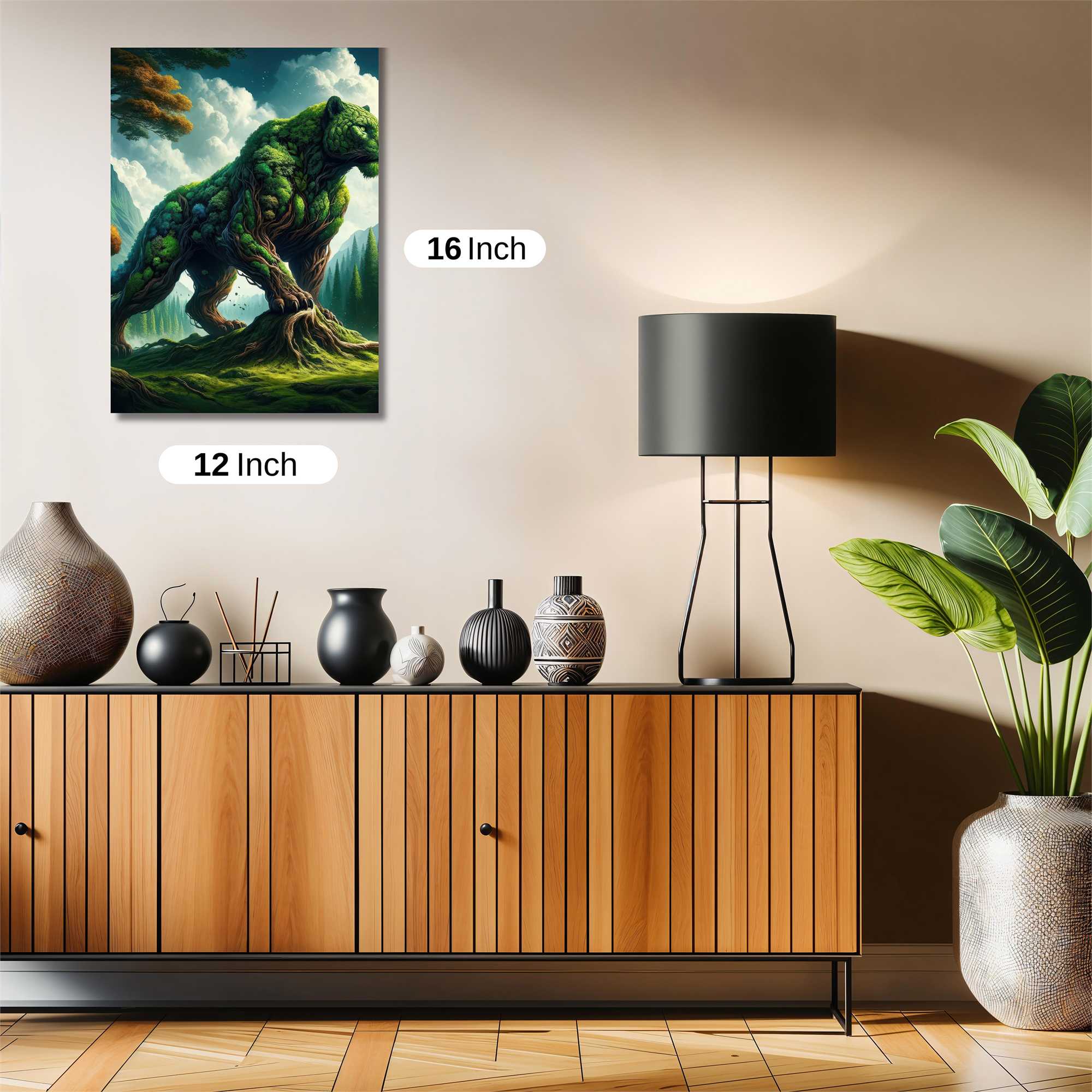 Moss Majesty Safe Wall Magnetic / M