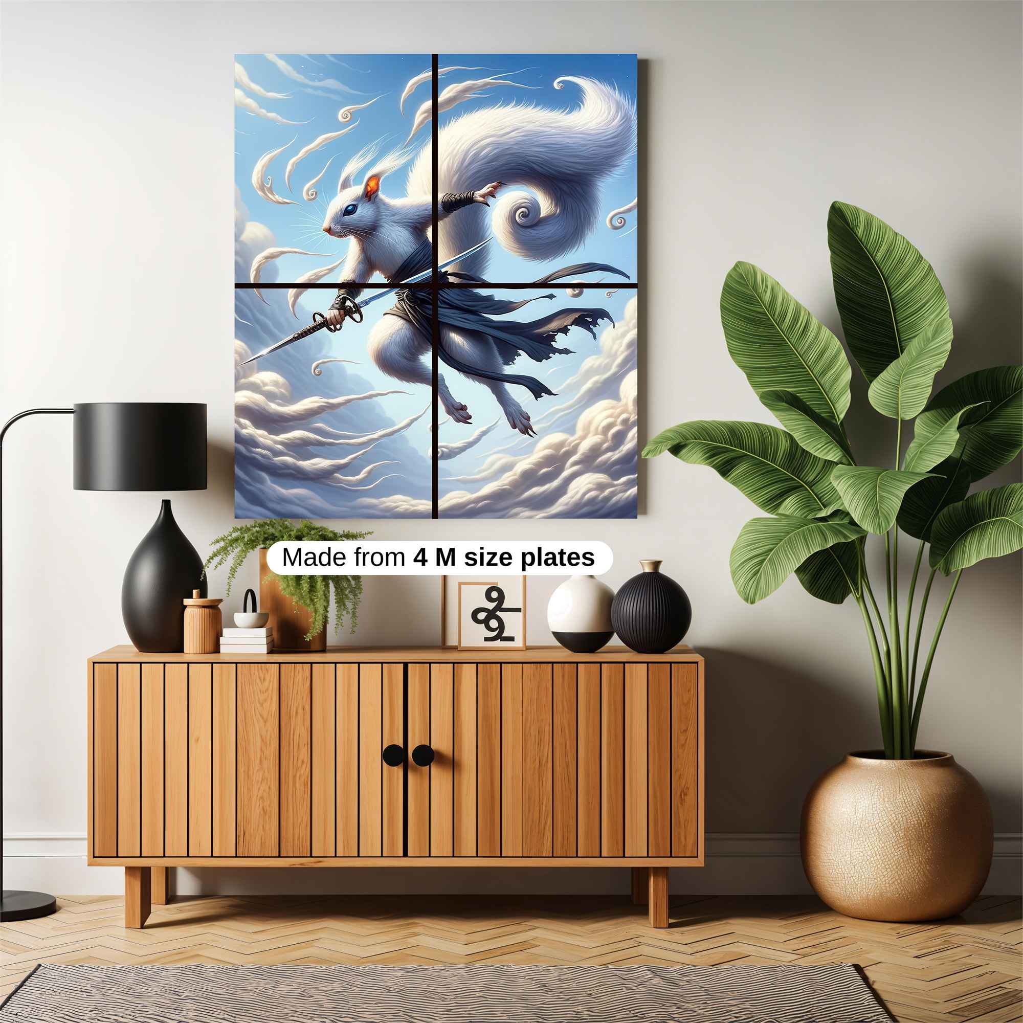 Samurai Serenity Safe Wall Magnetic / M