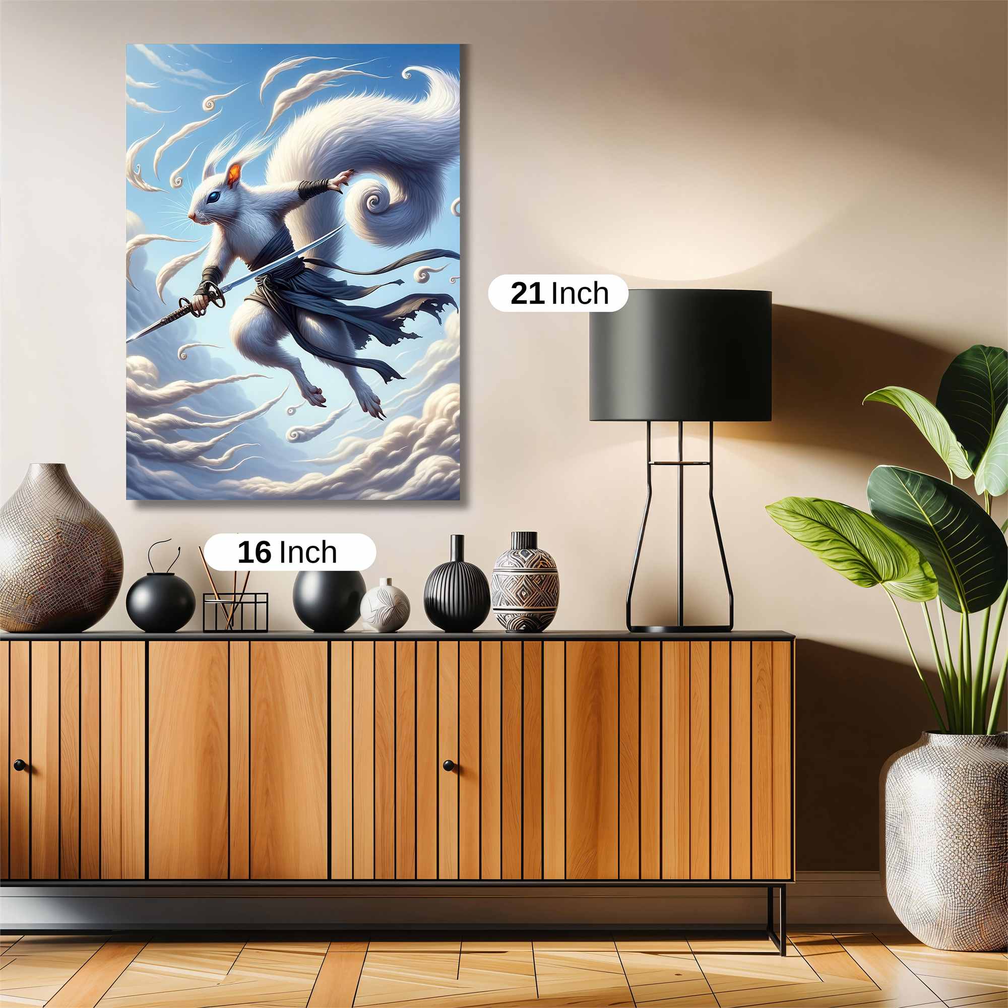 Samurai Serenity Safe Wall Magnetic / M