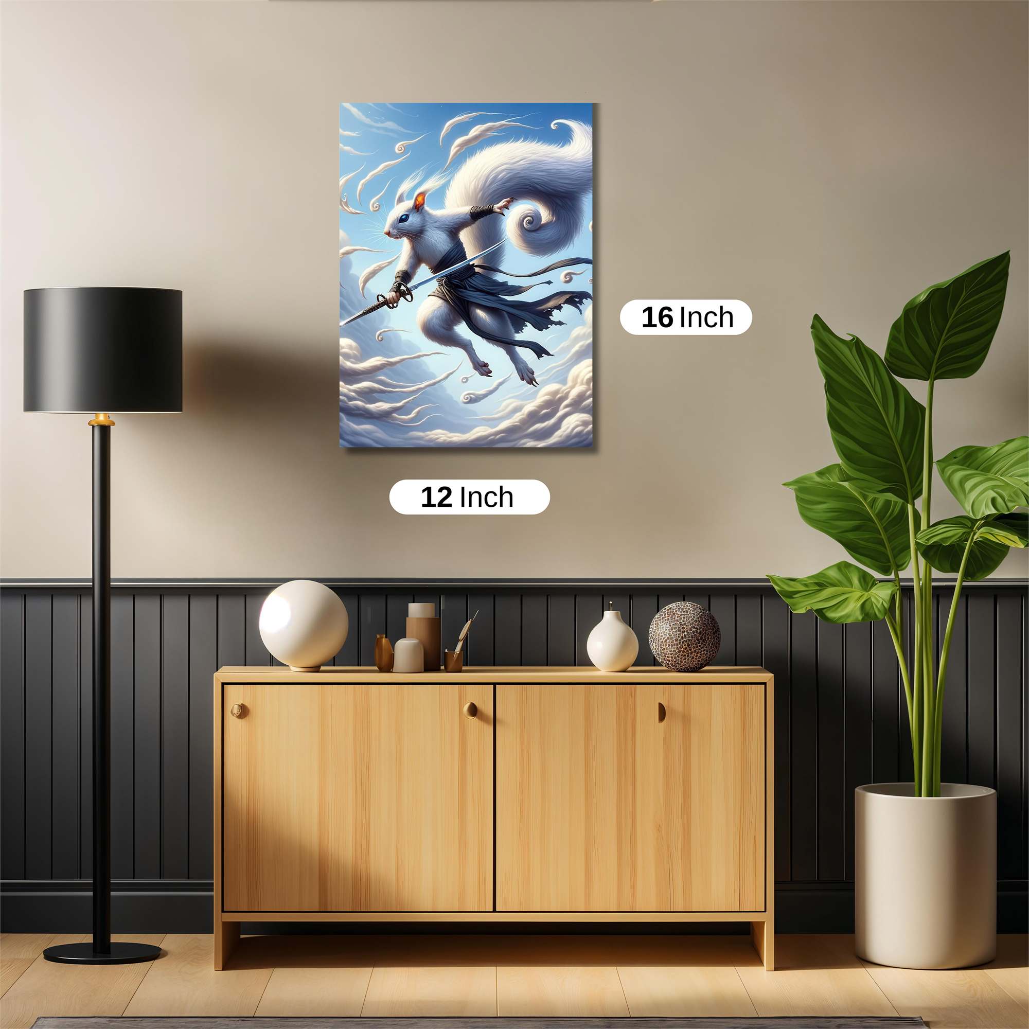 Samurai Serenity Safe Wall Magnetic / M