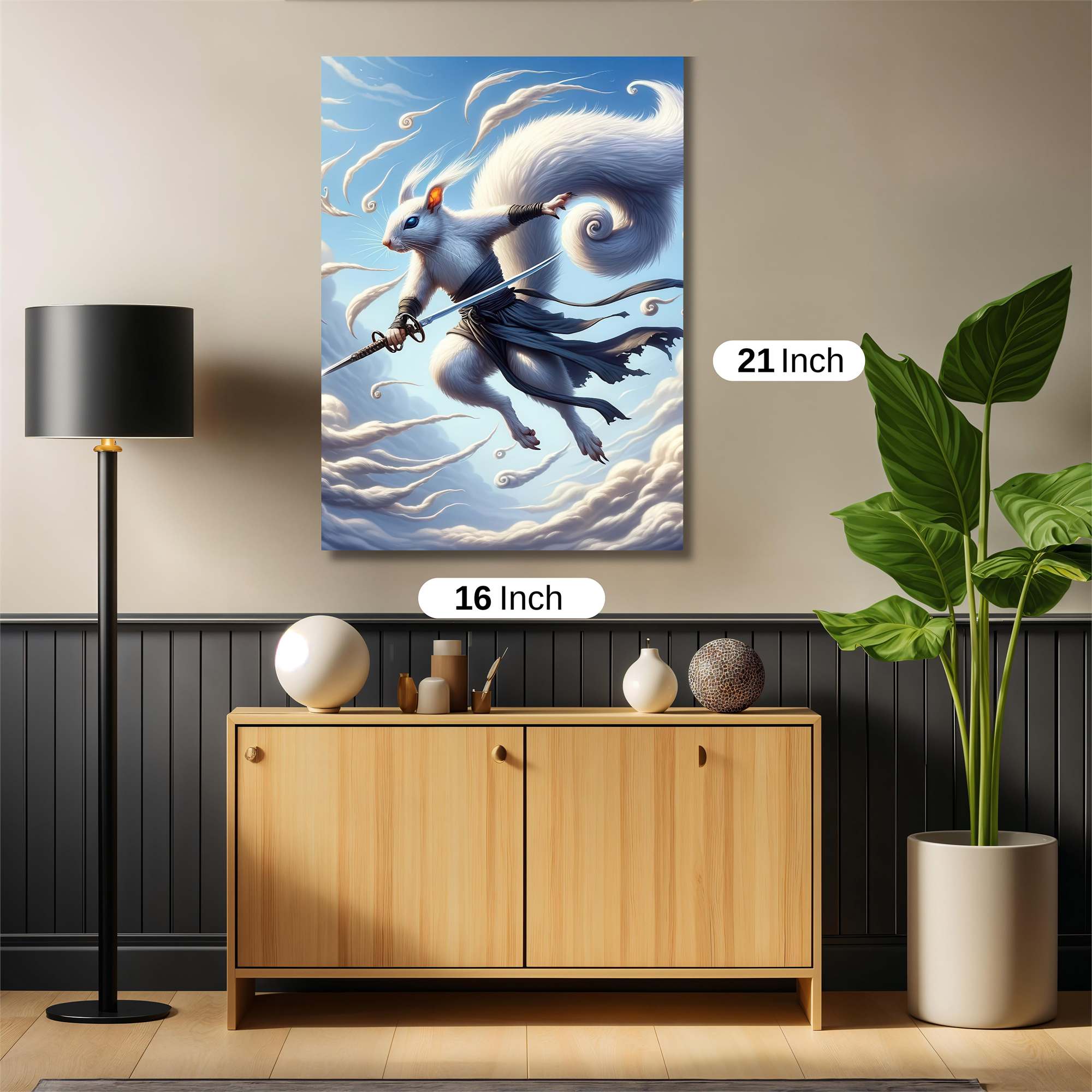 Samurai Serenity Safe Wall Magnetic / M