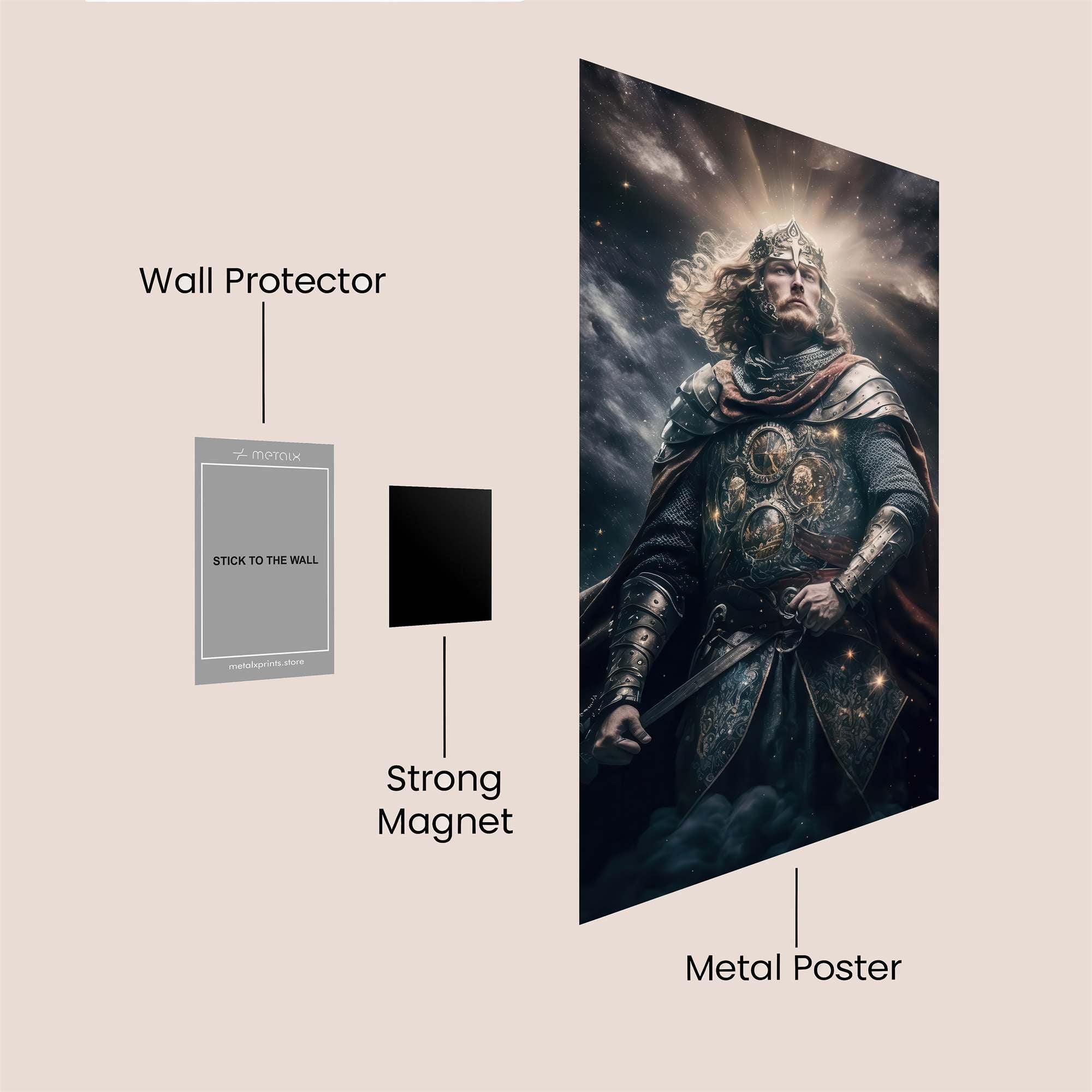 Odin Ascends Safe Wall Magnetic / M