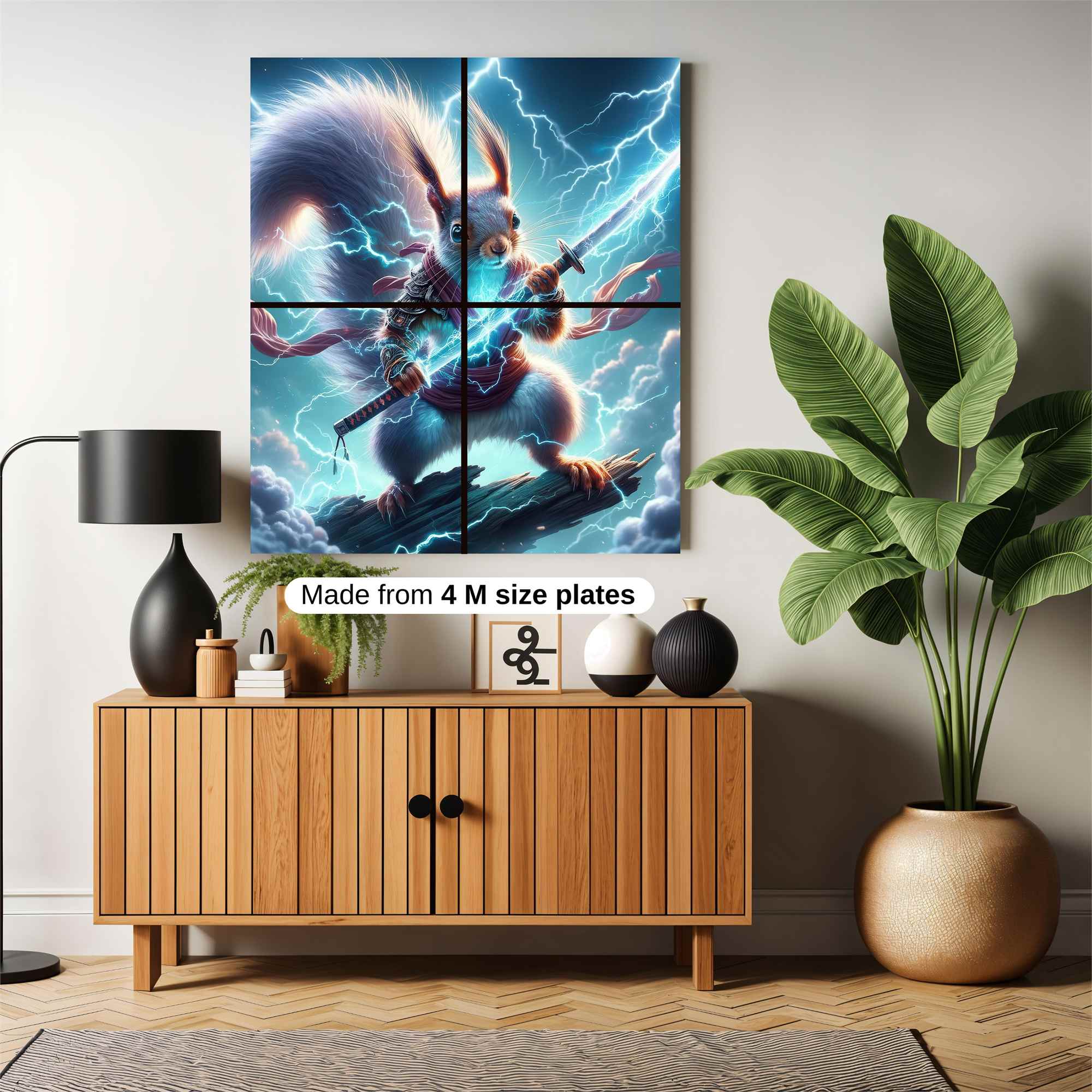 Samurai Spark Safe Wall Magnetic / M