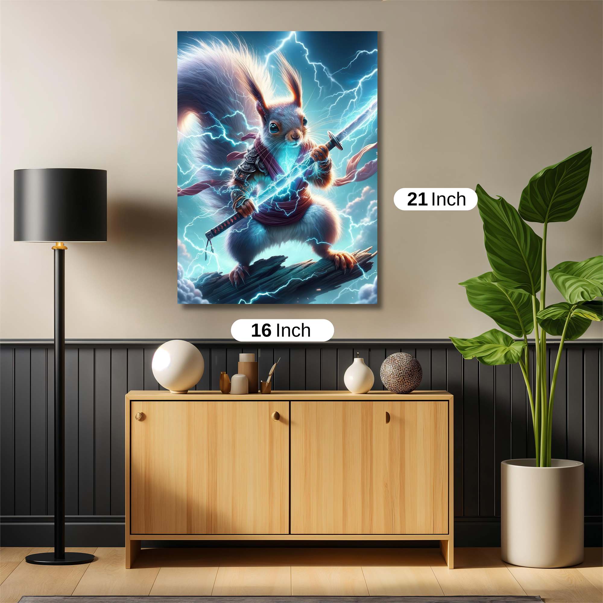 Samurai Spark Safe Wall Magnetic / M