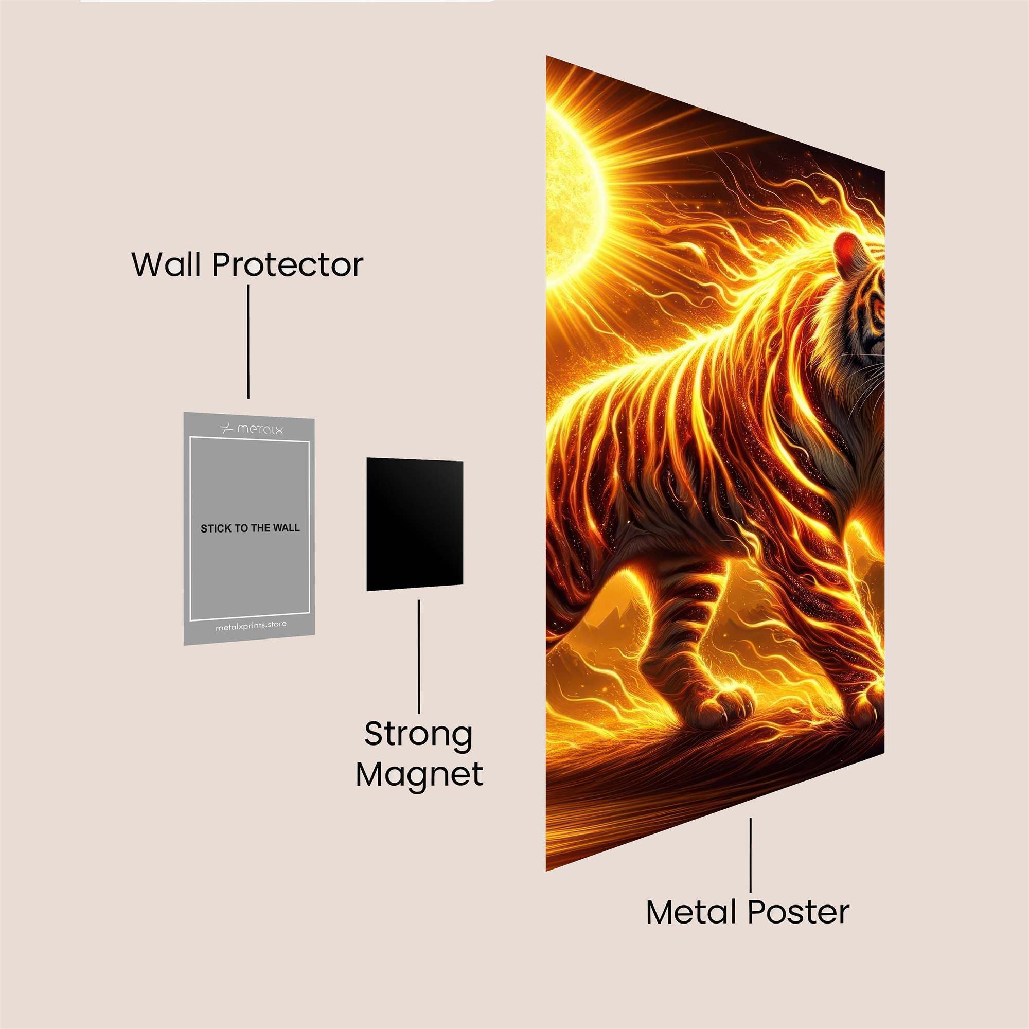 Solar Majesty Safe Wall Magnetic / M