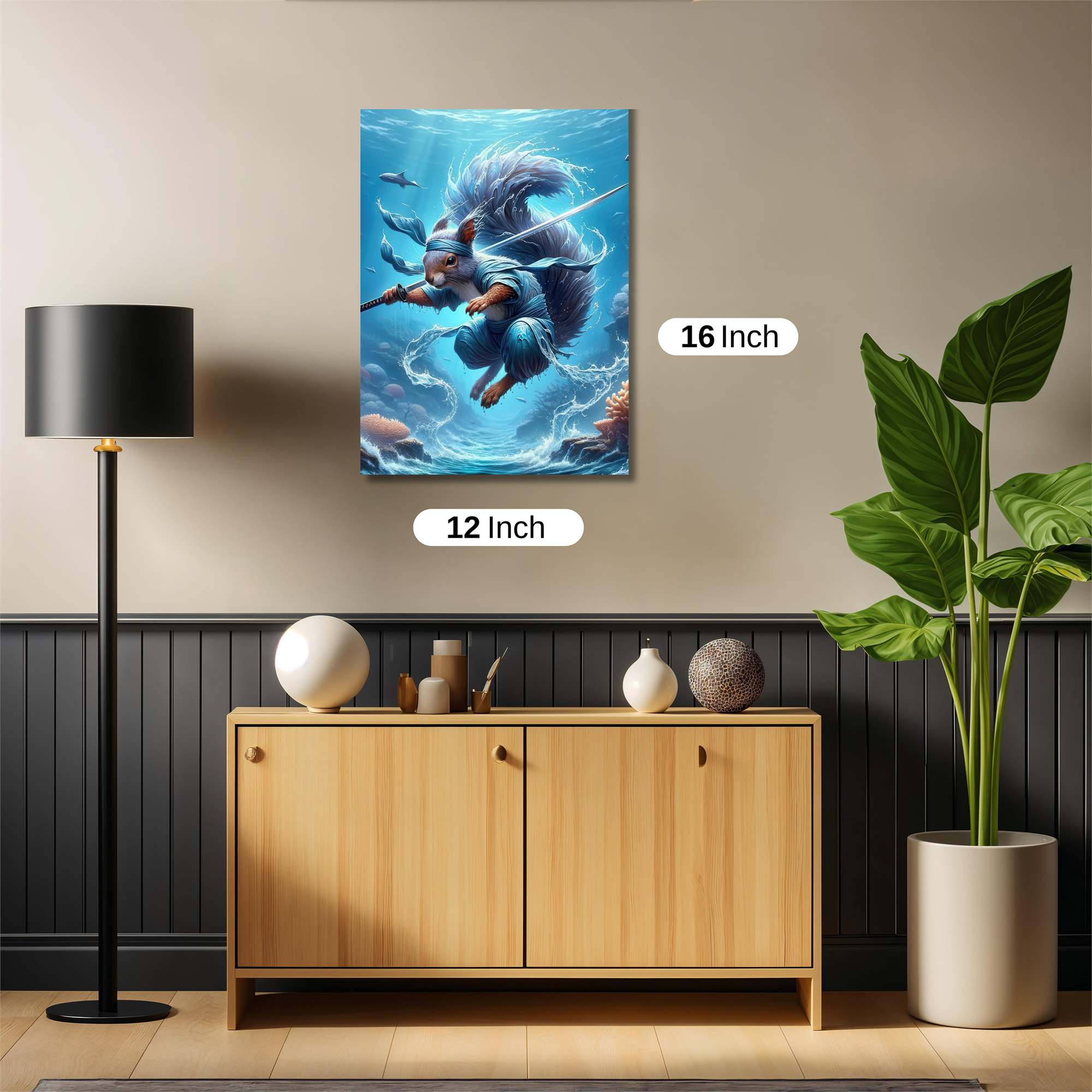 Ninja Serenity Safe Wall Magnetic / M
