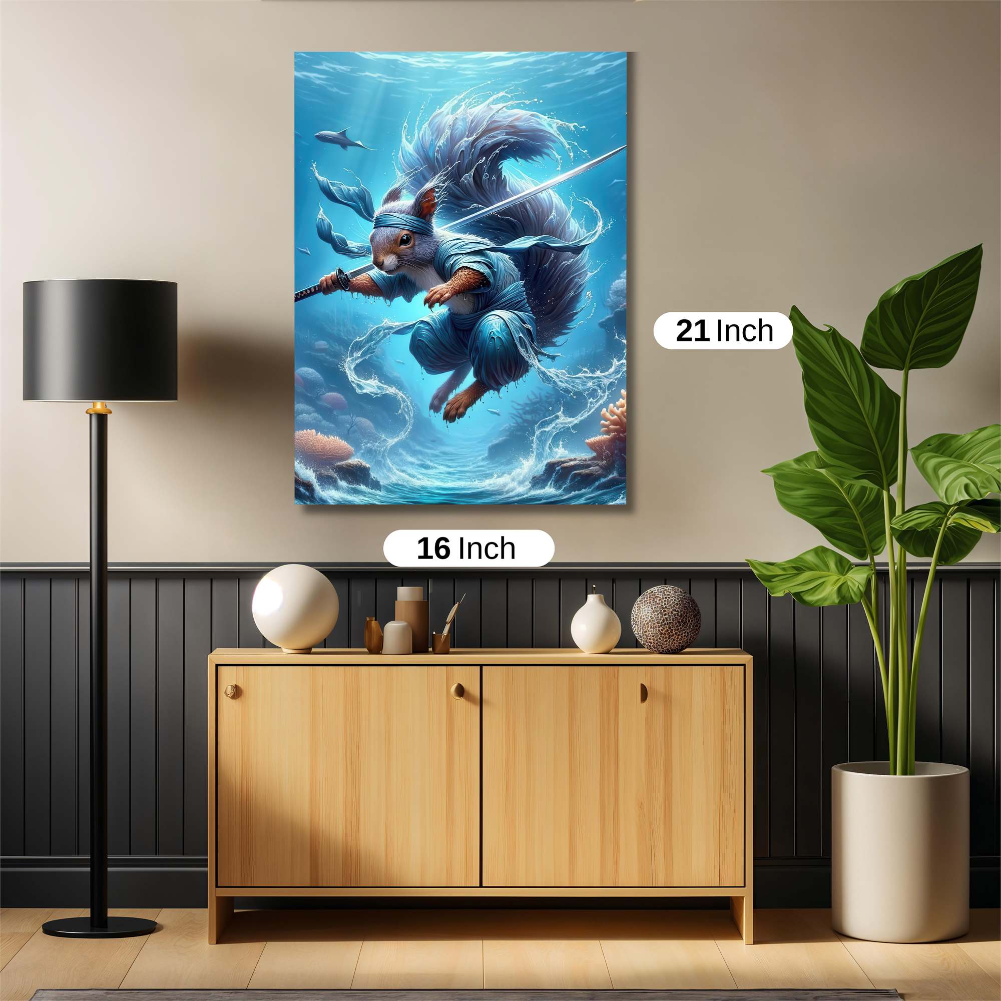 Ninja Serenity Safe Wall Magnetic / M