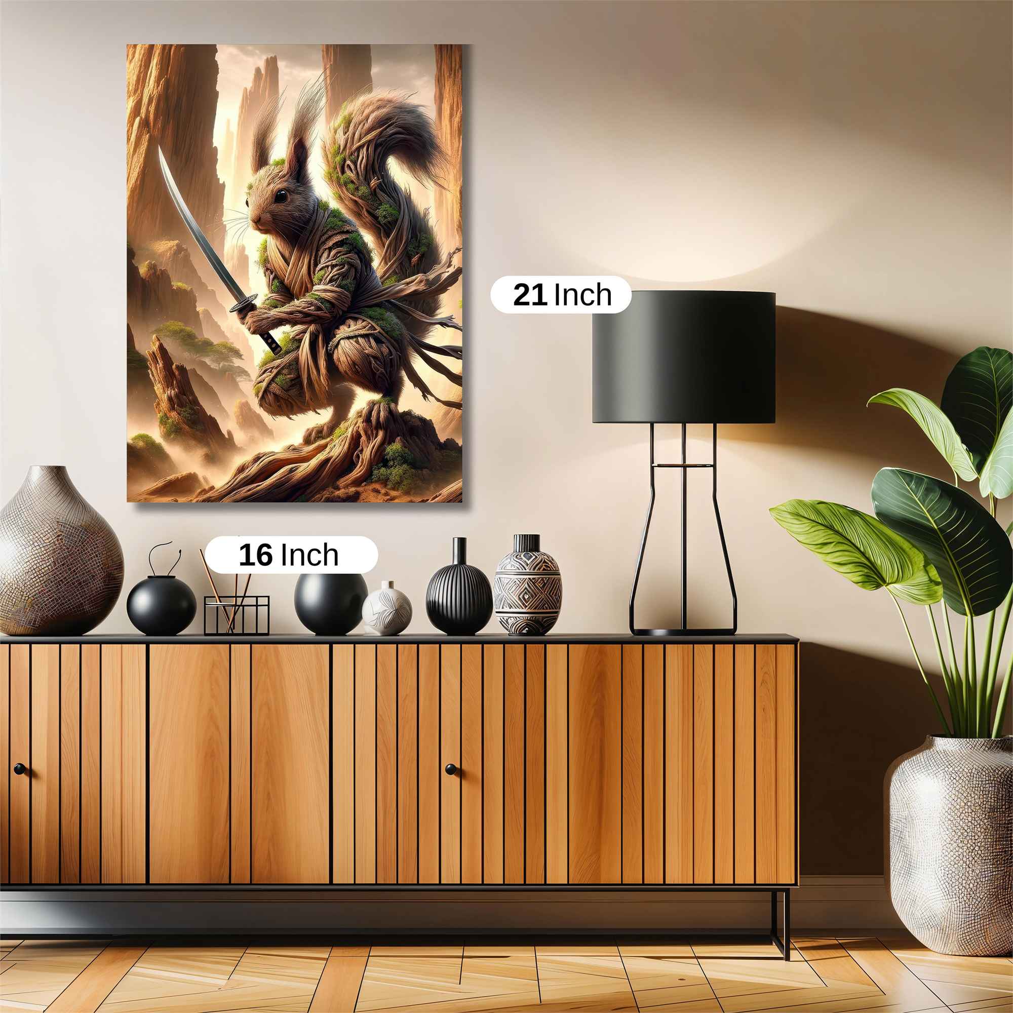 Samurai Serenity Safe Wall Magnetic / M