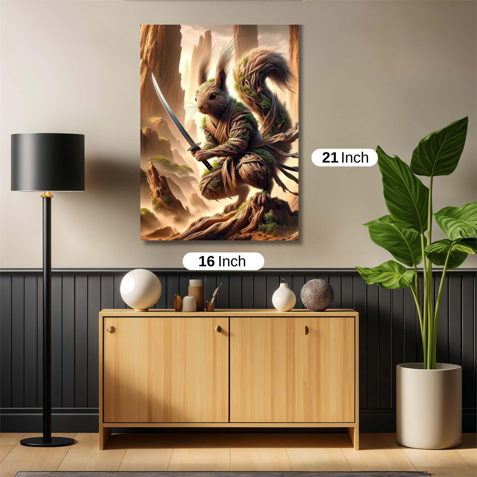 Samurai Serenity Safe Wall Magnetic / M