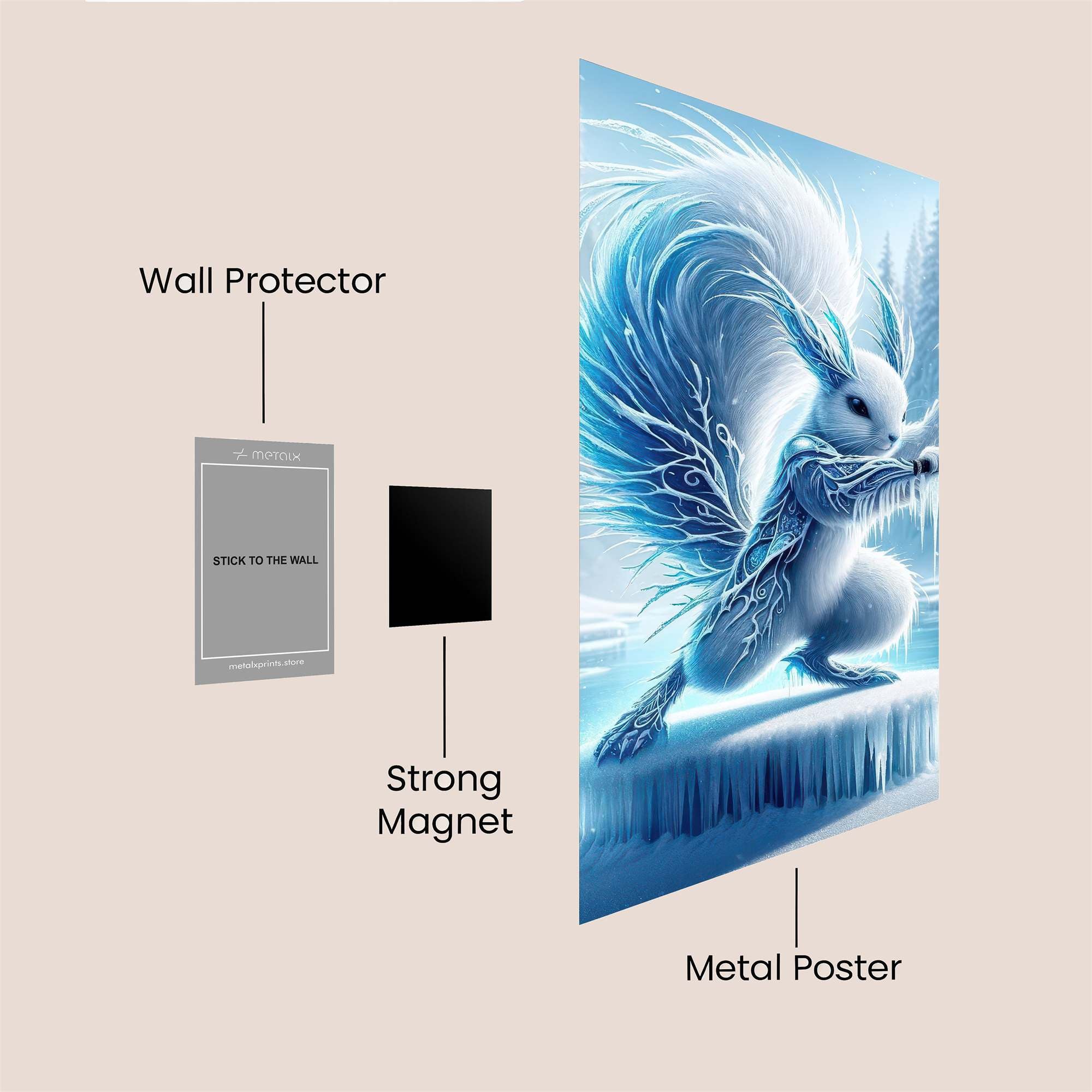Frost Ninja Safe Wall Magnetic / M