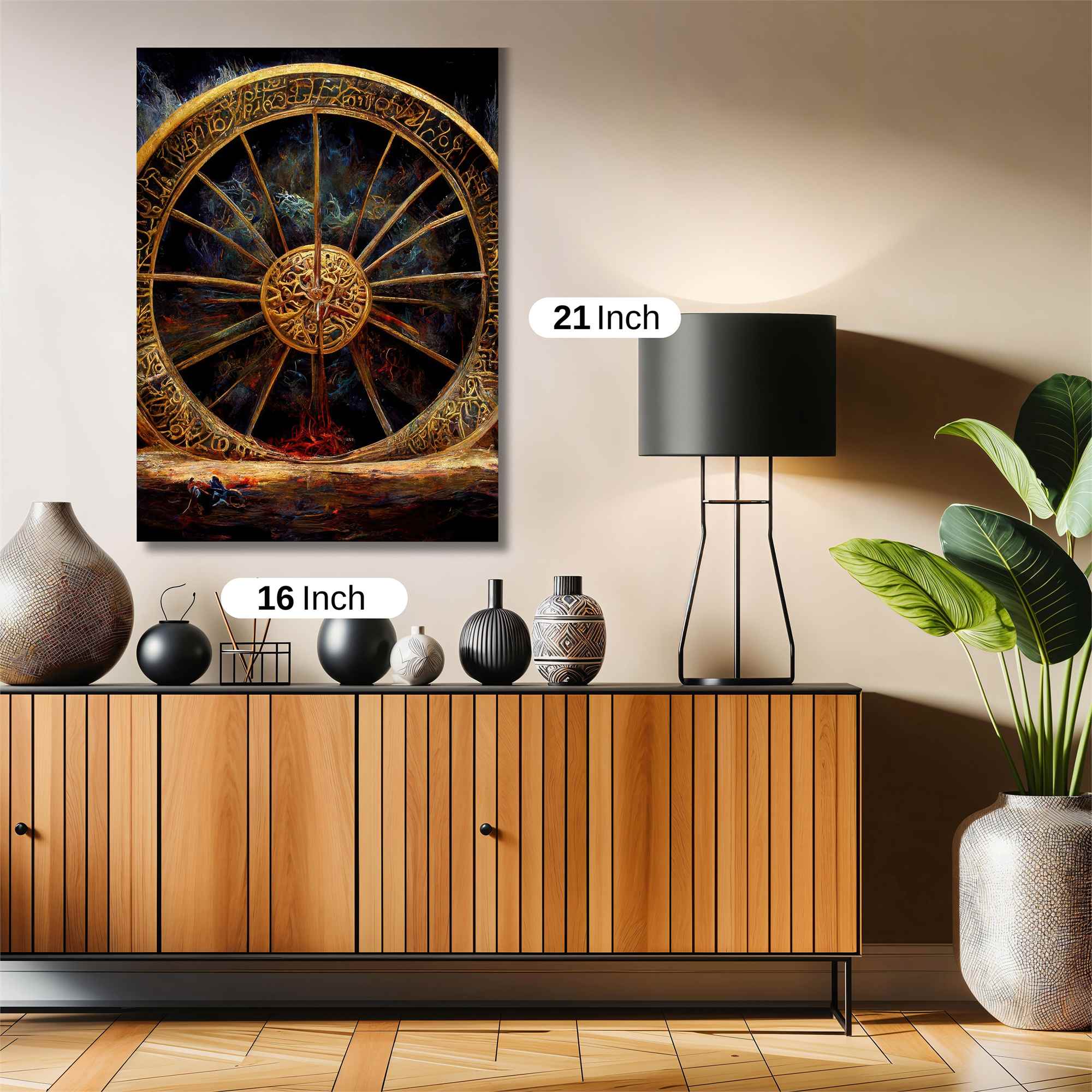 Wheel Enigma Safe Wall Magnetic / M